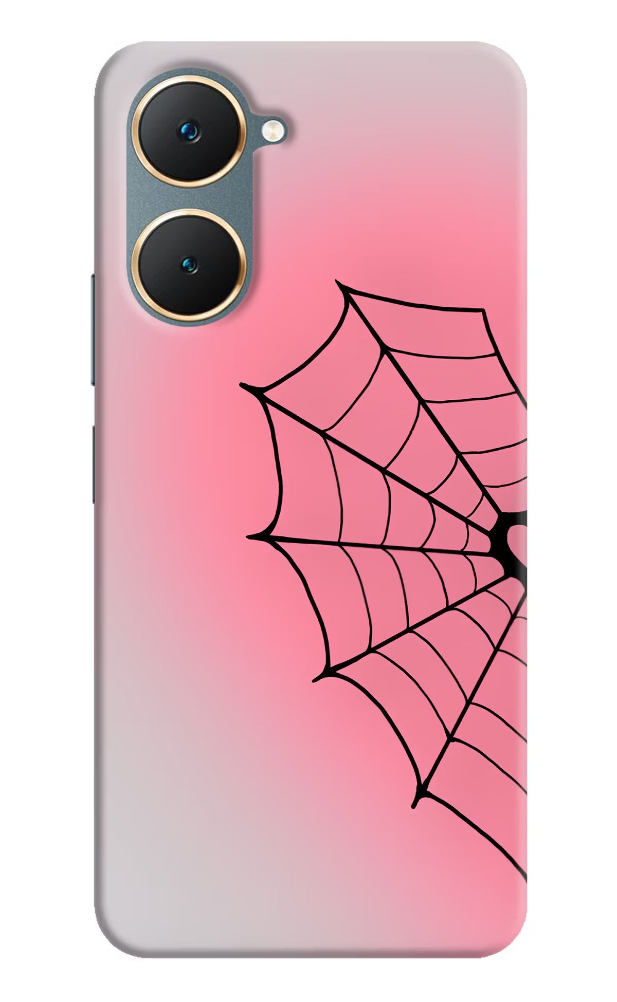 Pink Web Vivo Y18/Y18e Back Cover - Pink Web Vivo Y18/Y18e Back Cover Pink Web Vivo Y18/Y18e Back Cover
