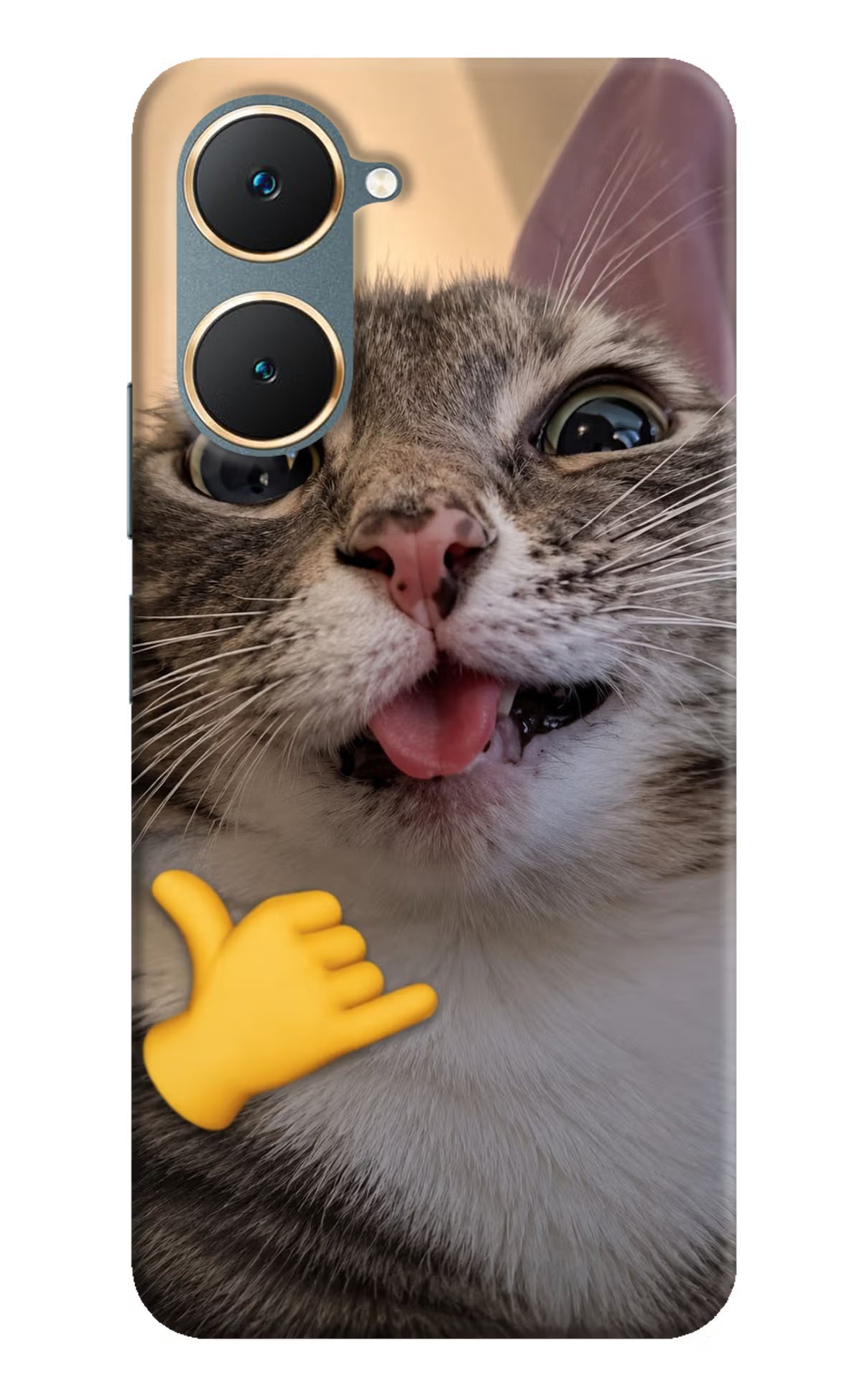 Silly Cat Call Vivo Y18/Y18e Back Cover - Silly Cat Call Vivo Y18/Y18e Back Cover Silly Cat Call Vivo Y18/Y18e Back Cover