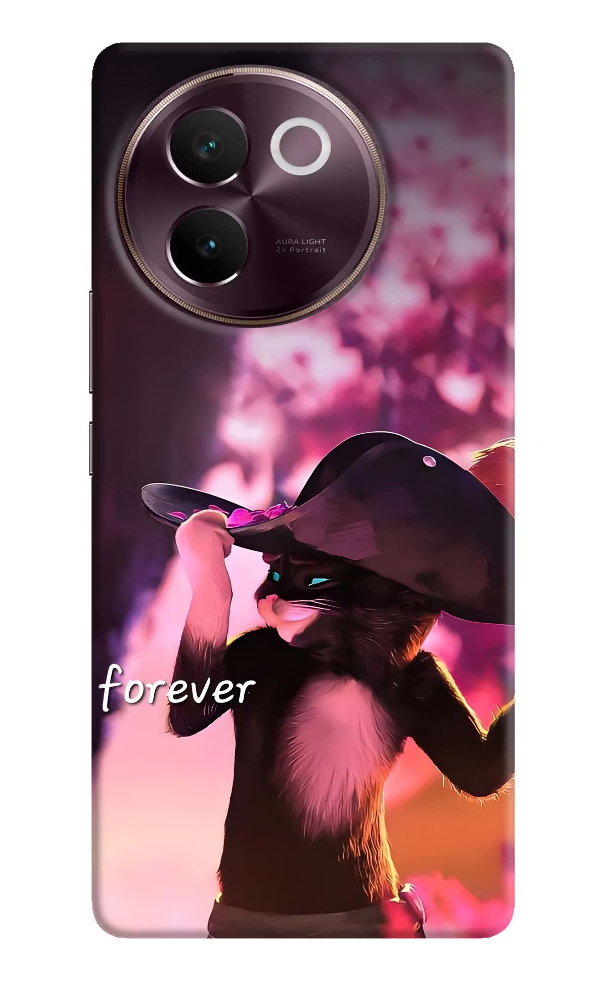 Forever Cat Vivo V30e Back Cover - Forever Cat Vivo V30e Back Cover Forever Cat Vivo V30e Back Cover