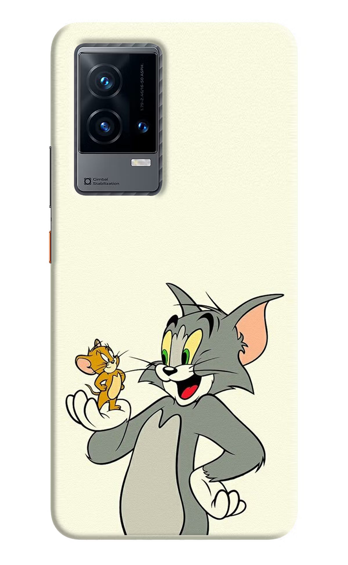 Tom & Jerry iQOO 9 5G Back Cover - Tom & Jerry iQOO 9 5G Hard Case Back Cover by Casekaro Tom & Jerry iQOO 9 5G Hard Case Back Cover by Casekaro
