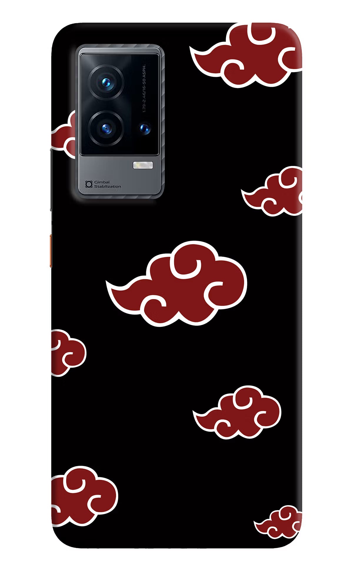 Akatsuki iQOO 9 5G Back Cover - Akatsuki iQOO 9 5G Hard Case Back Cover by Casekaro Akatsuki iQOO 9 5G Hard Case Back Cover by Casekaro