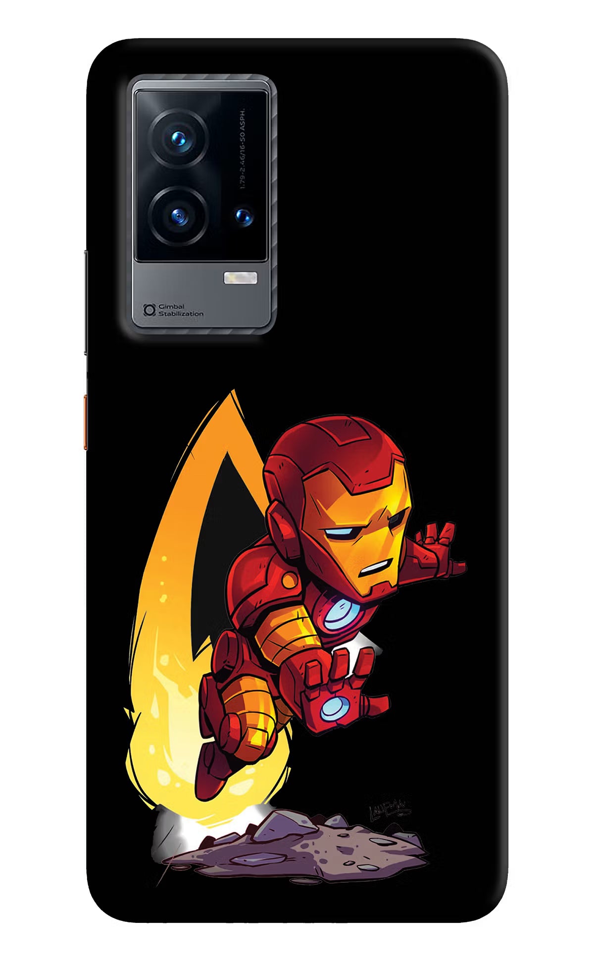 IronMan iQOO 9 5G Back Cover - IronMan iQOO 9 5G Hard Case Back Cover by Casekaro IronMan iQOO 9 5G Hard Case Back Cover by Casekaro