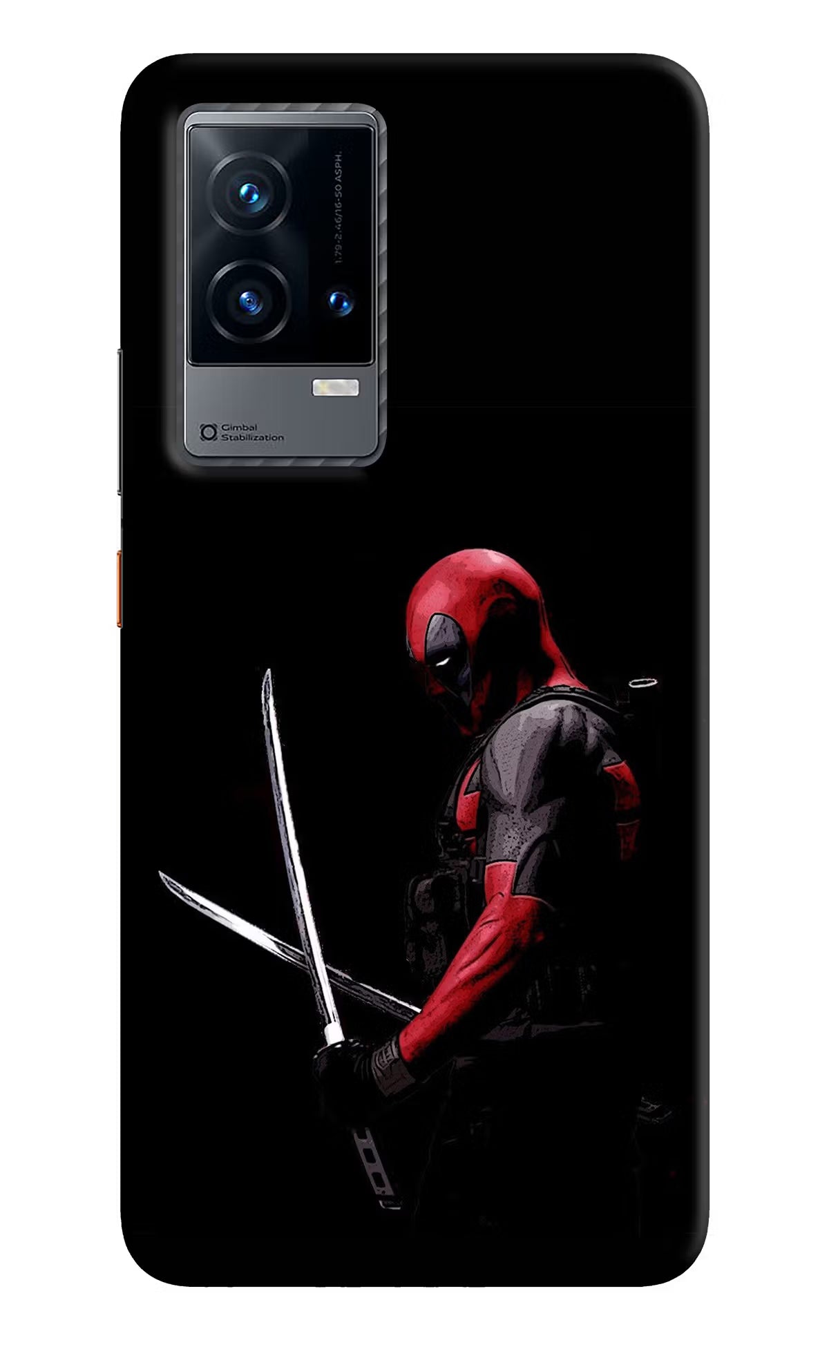 Deadpool iQOO 9 5G Back Cover - Deadpool iQOO 9 5G Hard Case Back Cover by Casekaro Deadpool iQOO 9 5G Hard Case Back Cover by Casekaro