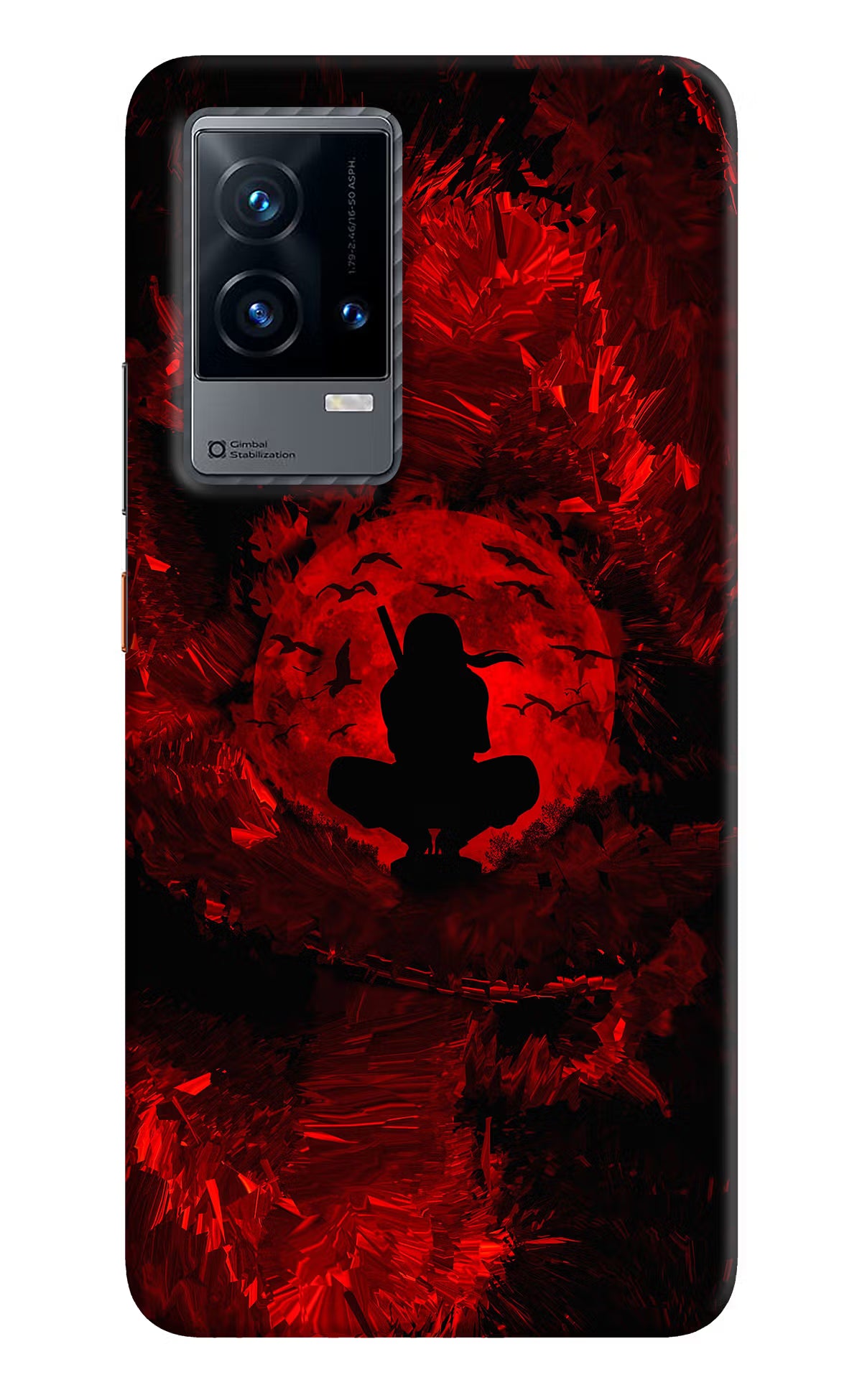 Itachi Uchiha iQOO 9 5G Back Cover - Itachi Uchiha iQOO 9 5G Hard Case Back Cover by Casekaro Itachi Uchiha iQOO 9 5G Hard Case Back Cover by Casekaro