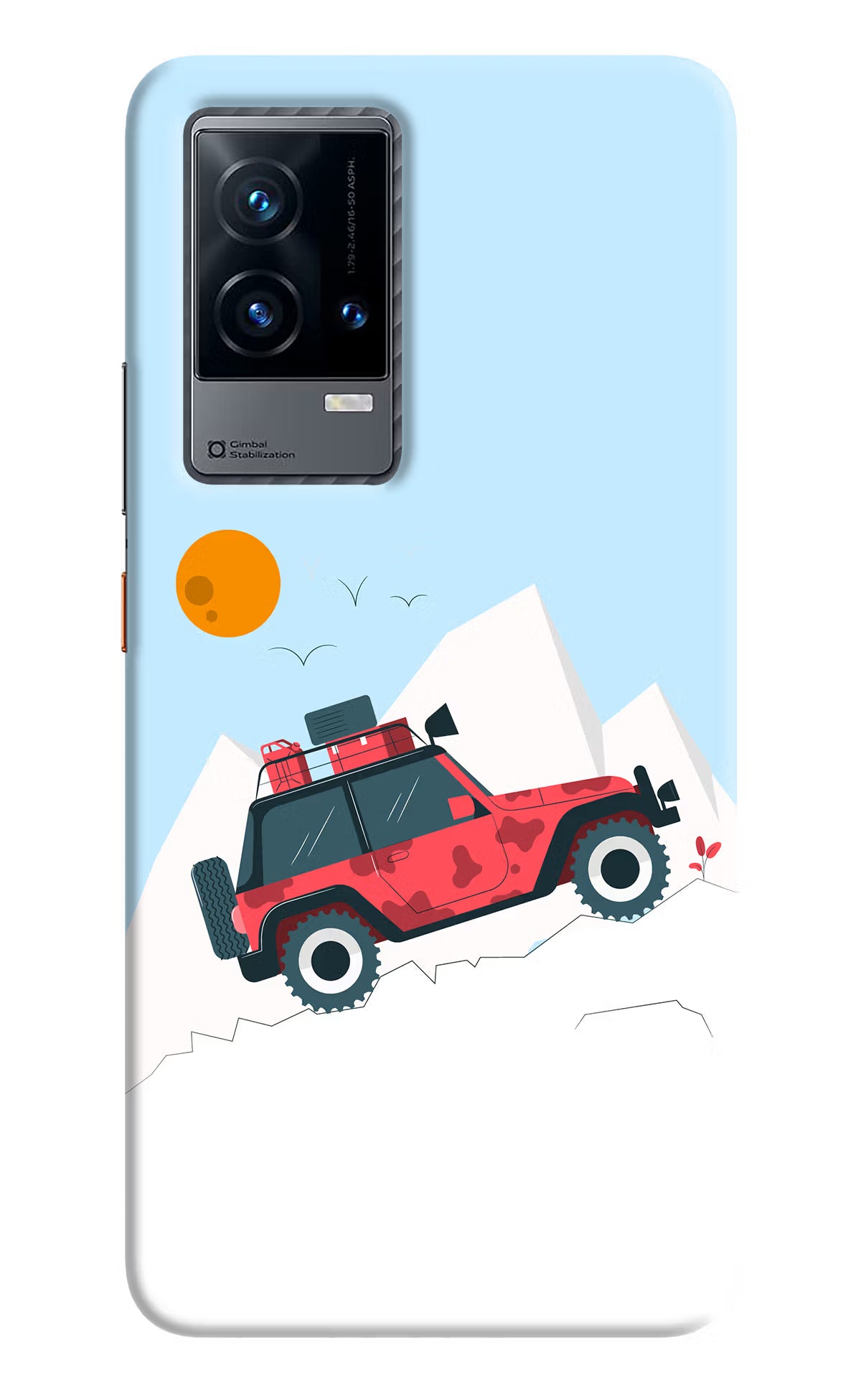 Mountain Trail Beast iQOO 9 5G Back Cover - Mountain Trail Beast iQOO 9 5G Hard Case Back Cover by Casekaro Mountain Trail Beast iQOO 9 5G Hard Case Back Cover by Casekaro