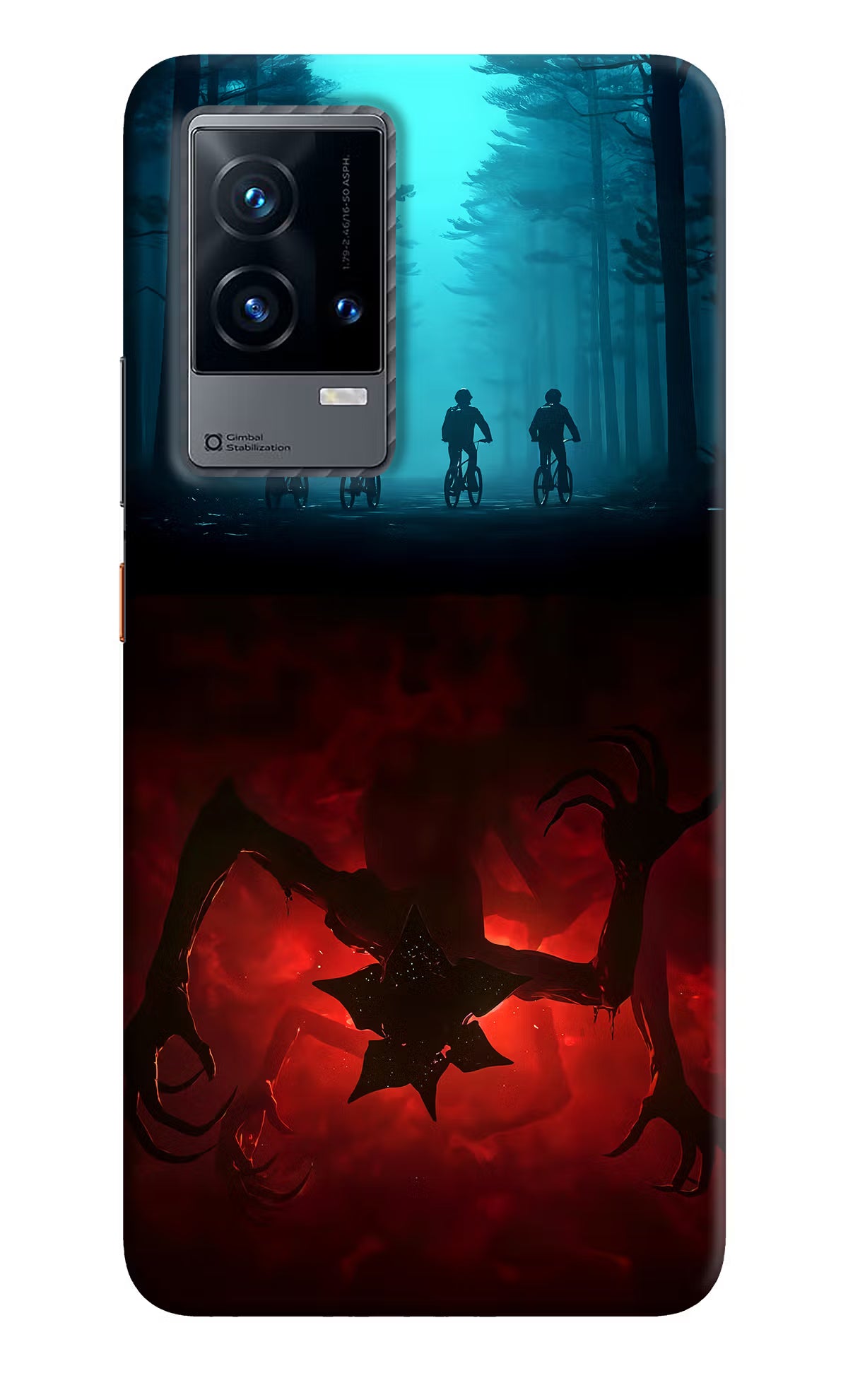 Ordinary Things Downside Up iQOO 9 5G Back Cover - Ordinary Things Downside Up iQOO 9 5G Hard Case Back Cover by Casekaro Ordinary Things Downside Up iQOO 9 5G Hard Case Back Cover by Casekaro