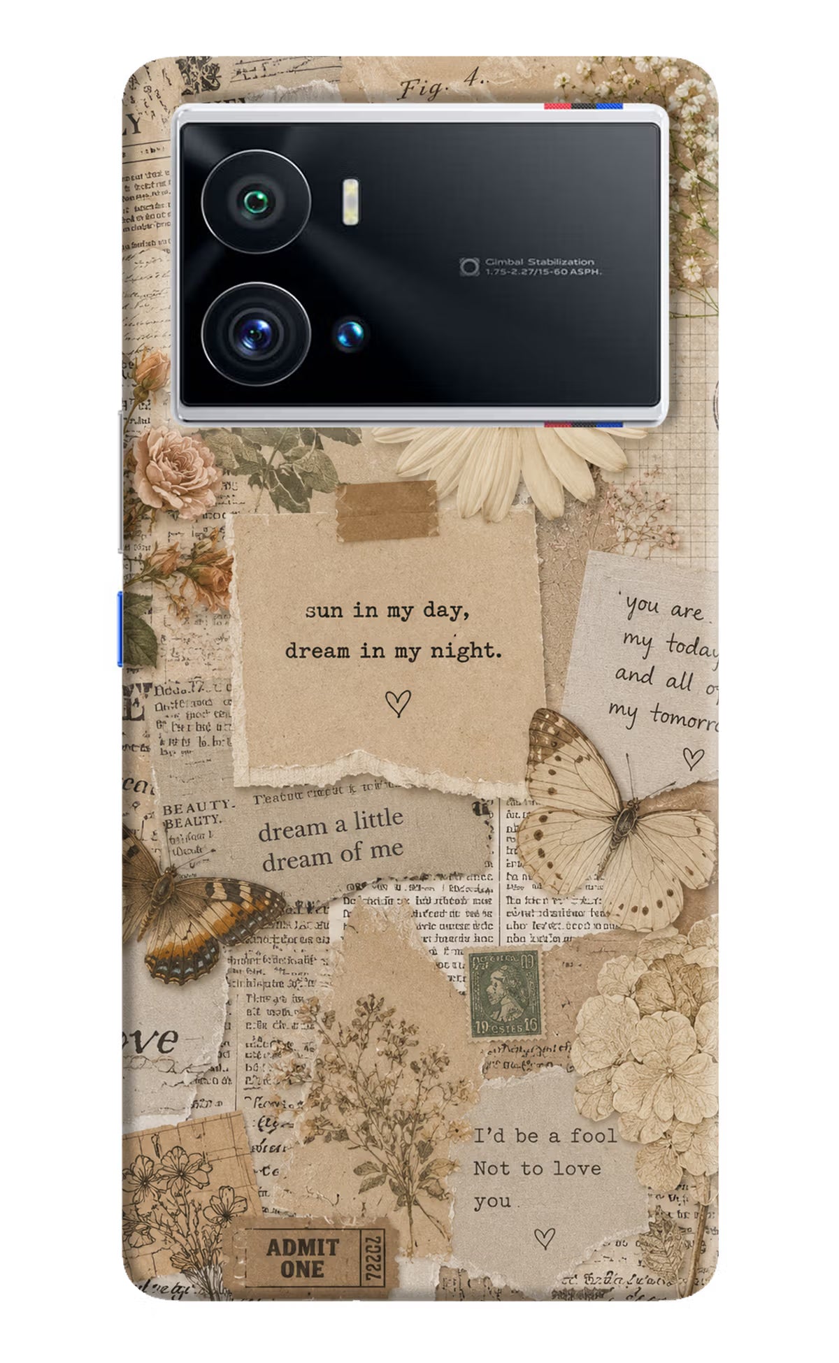 Vintage case iQOO 9 Pro 5G Back Cover - Vintage case iQOO 9 Pro 5G Back Cover Vintage case iQOO 9 Pro 5G Back Cover