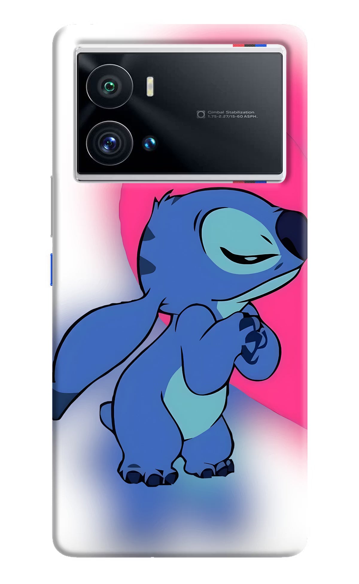 Stitch Hug iQOO 9 Pro 5G Back Cover - Stitch Hug iQOO 9 Pro 5G Back Cover Stitch Hug iQOO 9 Pro 5G Back Cover