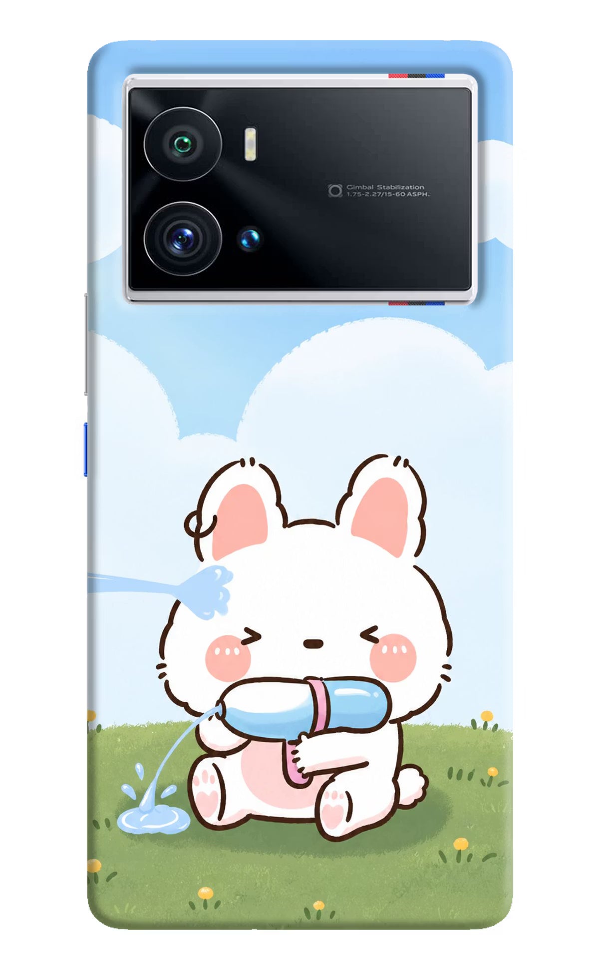 Bunny Treat iQOO 9 Pro 5G Back Cover - Bunny Treat iQOO 9 Pro 5G Back Cover Bunny Treat iQOO 9 Pro 5G Back Cover