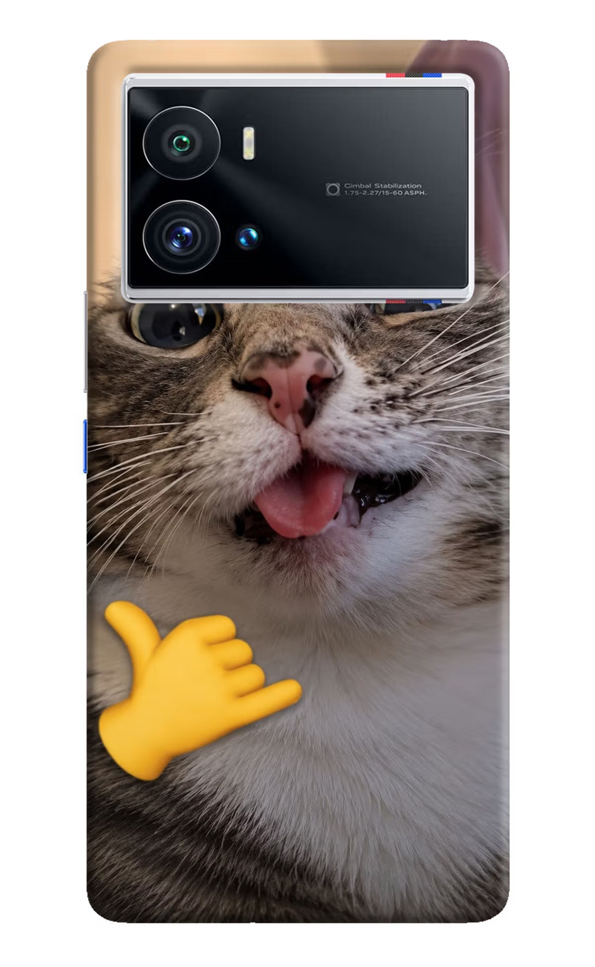 Silly Cat Call iQOO 9 Pro 5G Back Cover - Silly Cat Call iQOO 9 Pro 5G Back Cover Silly Cat Call iQOO 9 Pro 5G Back Cover