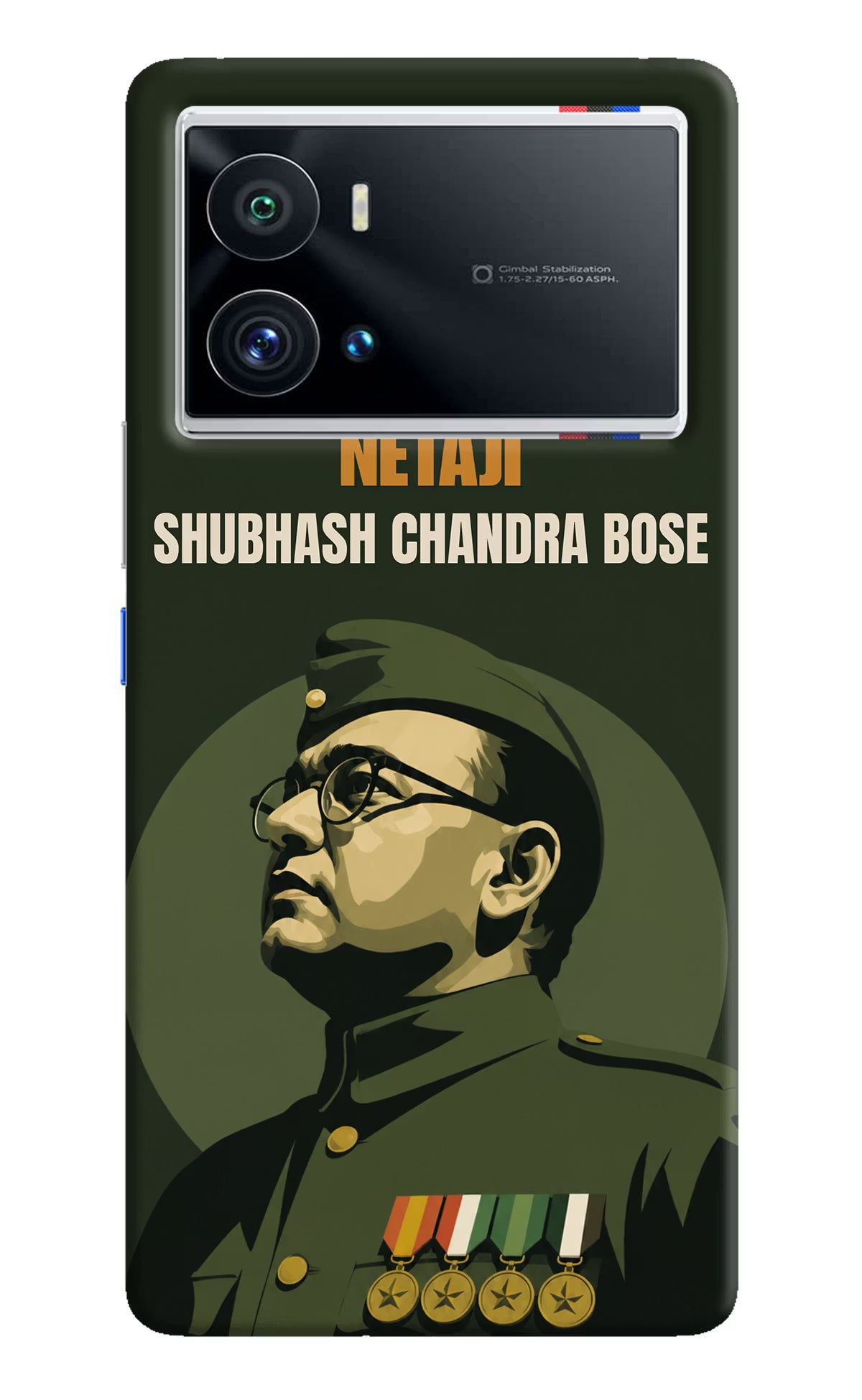 Netaji Legacy iQOO 9 Pro 5G Back Cover - Netaji Legacy iQOO 9 Pro 5G Back Cover Netaji Legacy iQOO 9 Pro 5G Back Cover