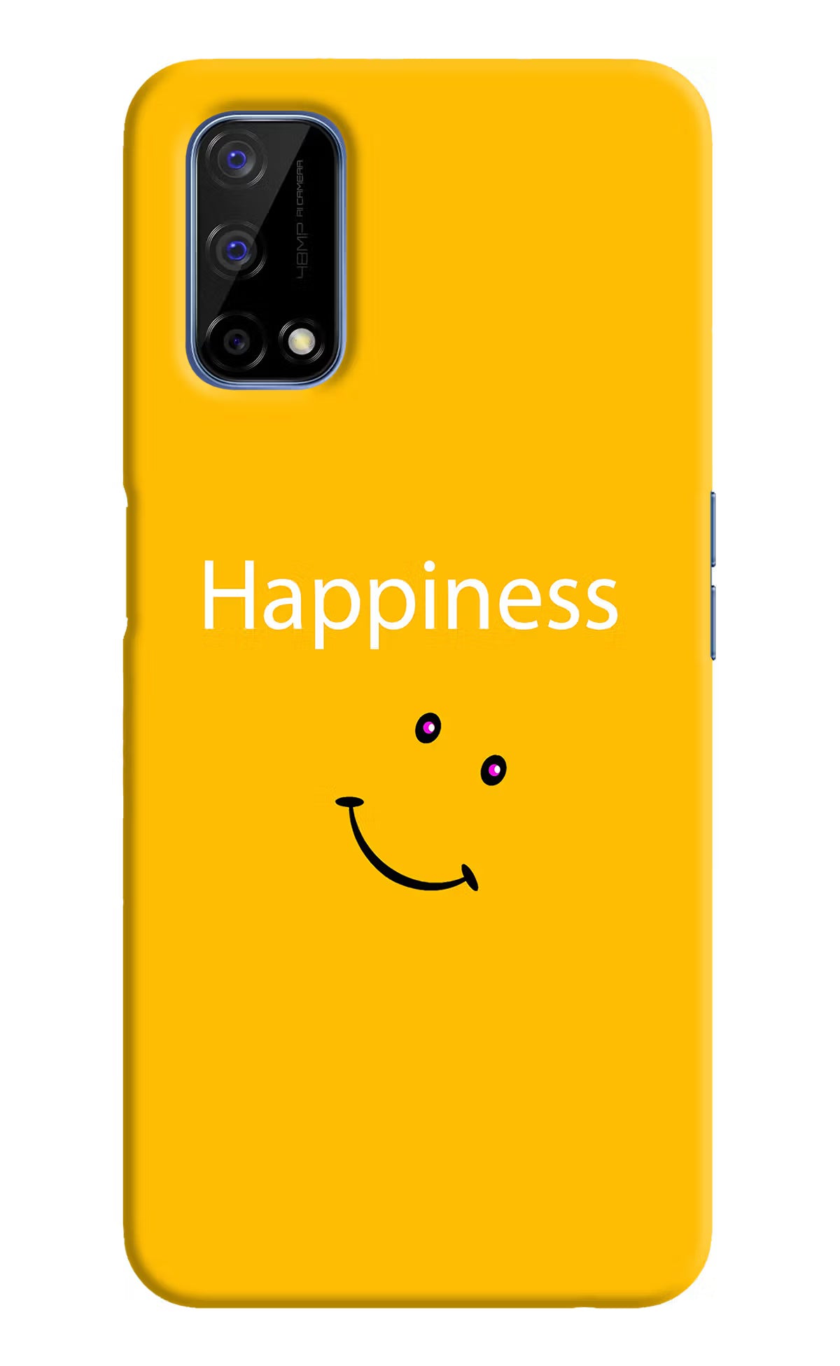Happiness With Smiley Realme Narzo 30 Pro 5G Back Cover - Happiness With Smiley Realme Narzo 30 Pro 5G Hard Case Back Cover by Casekaro Happiness With Smiley Realme Narzo 30 Pro 5G Hard Case Back Cover by Casekaro