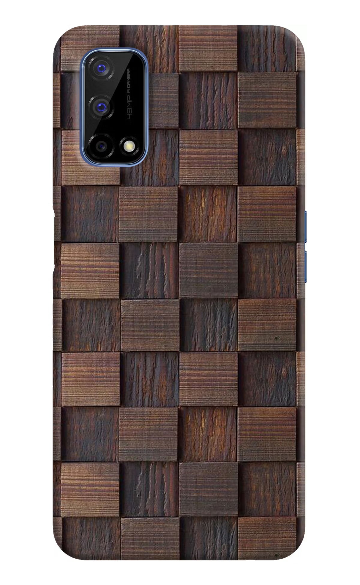 Wooden Cube Design Realme Narzo 30 Pro 5G Back Cover - Wooden Cube Design Realme Narzo 30 Pro 5G Hard Case Back Cover by Casekaro Wooden Cube Design Realme Narzo 30 Pro 5G Hard Case Back Cover by Casekaro