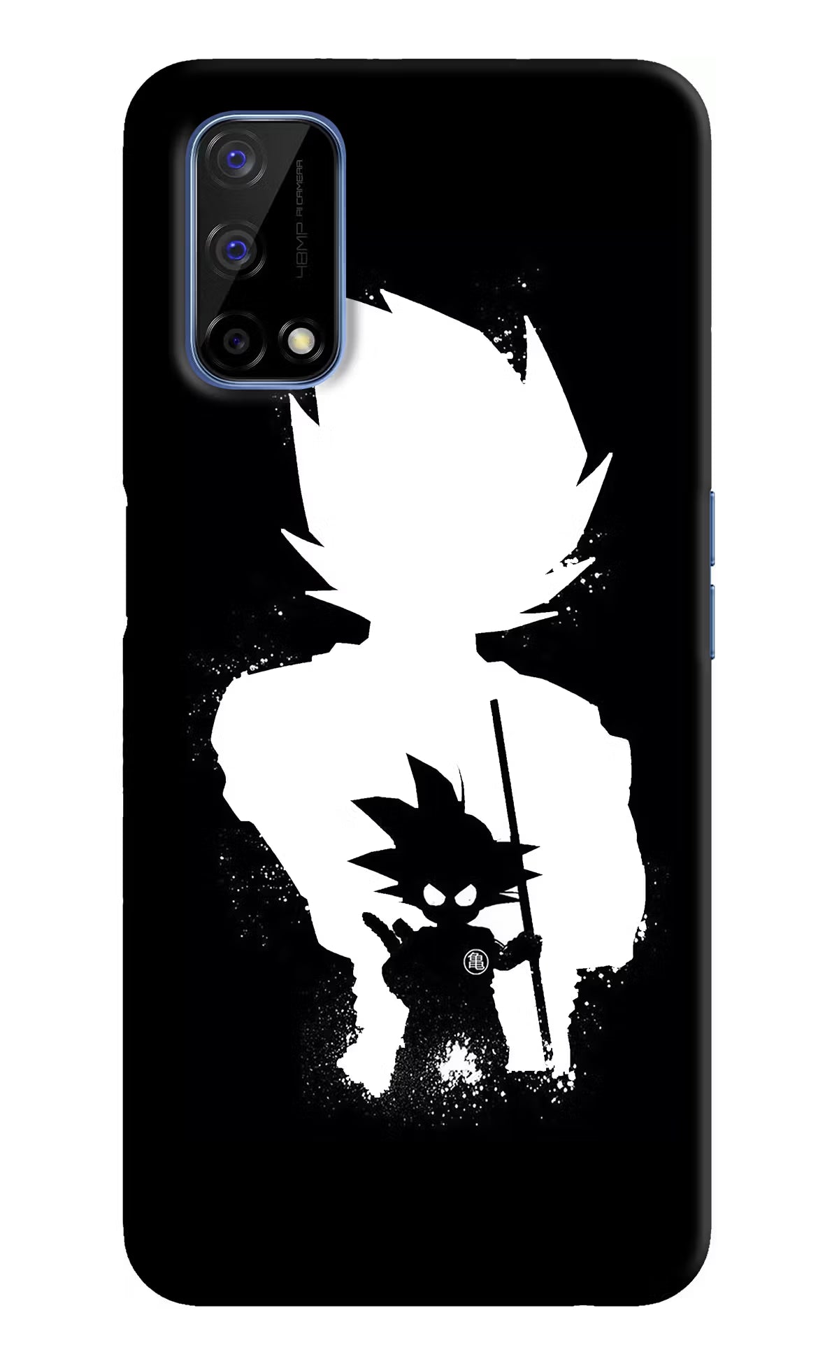 Goku Shadow Realme Narzo 30 Pro 5G Back Cover - Goku Shadow Realme Narzo 30 Pro 5G Hard Case Back Cover by Casekaro Goku Shadow Realme Narzo 30 Pro 5G Hard Case Back Cover by Casekaro