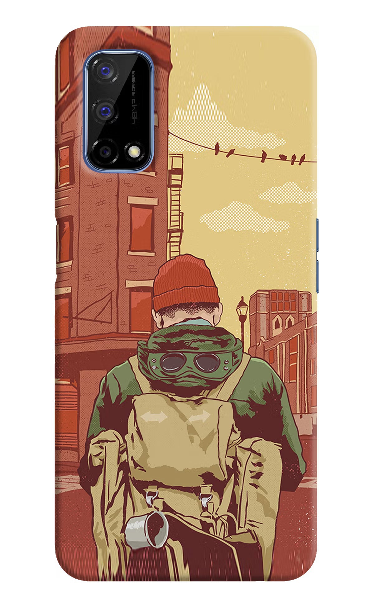 Adventurous Realme Narzo 30 Pro 5G Back Cover - Adventurous Realme Narzo 30 Pro 5G Hard Case Back Cover by Casekaro Adventurous Realme Narzo 30 Pro 5G Hard Case Back Cover by Casekaro