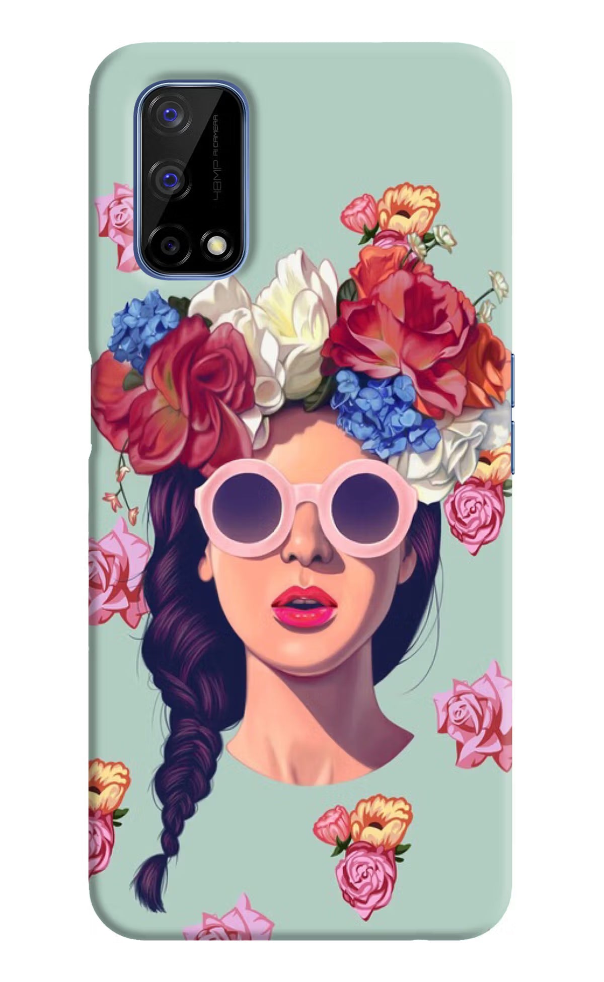 Pretty Girl Realme Narzo 30 Pro 5G Back Cover - Pretty Girl Realme Narzo 30 Pro 5G Hard Case Back Cover by Casekaro Pretty Girl Realme Narzo 30 Pro 5G Hard Case Back Cover by Casekaro