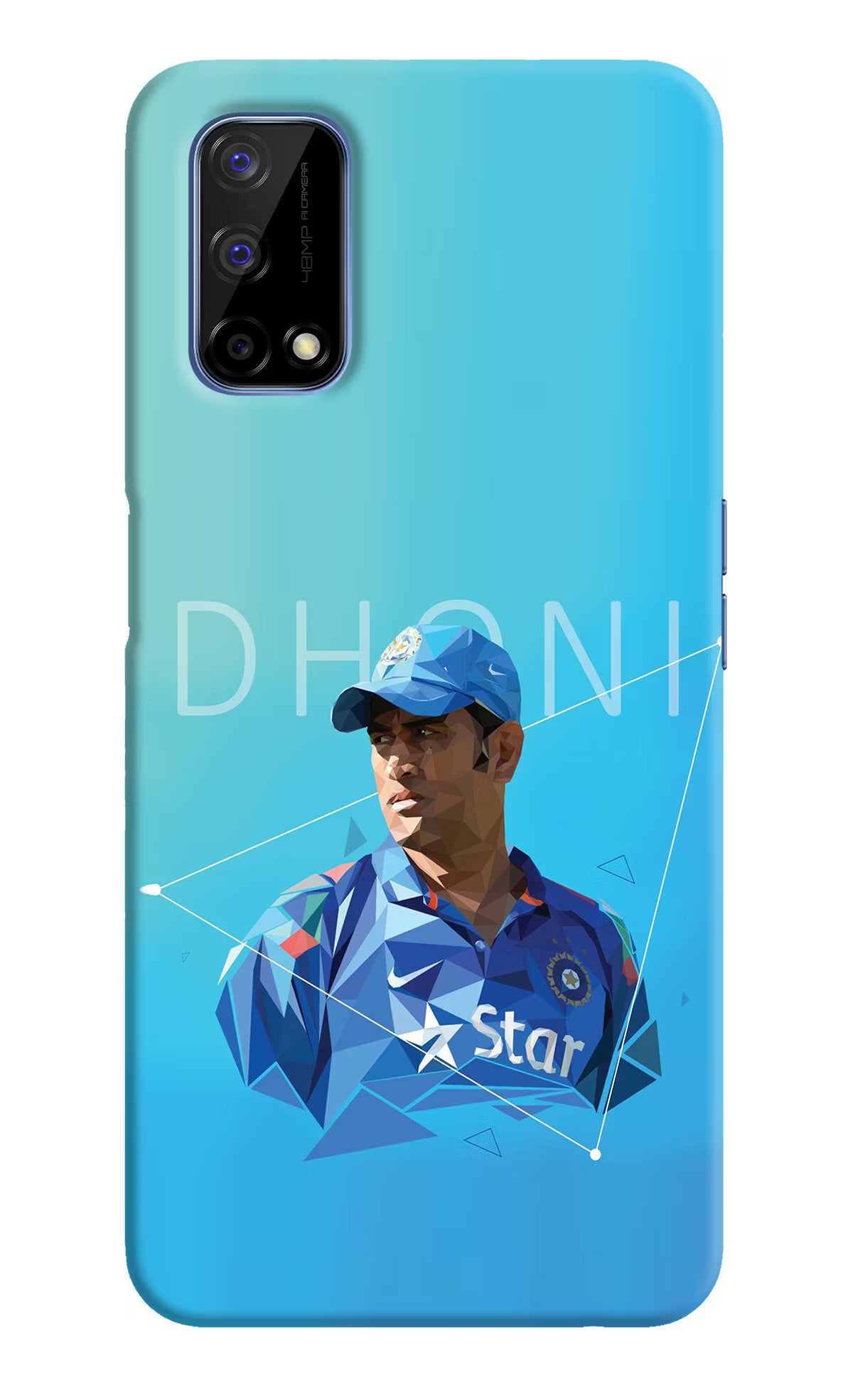 Dhoni Artwork Realme Narzo 30 Pro 5G Back Cover - Dhoni Artwork Realme Narzo 30 Pro 5G Hard Case Back Cover by Casekaro Dhoni Artwork Realme Narzo 30 Pro 5G Hard Case Back Cover by Casekaro
