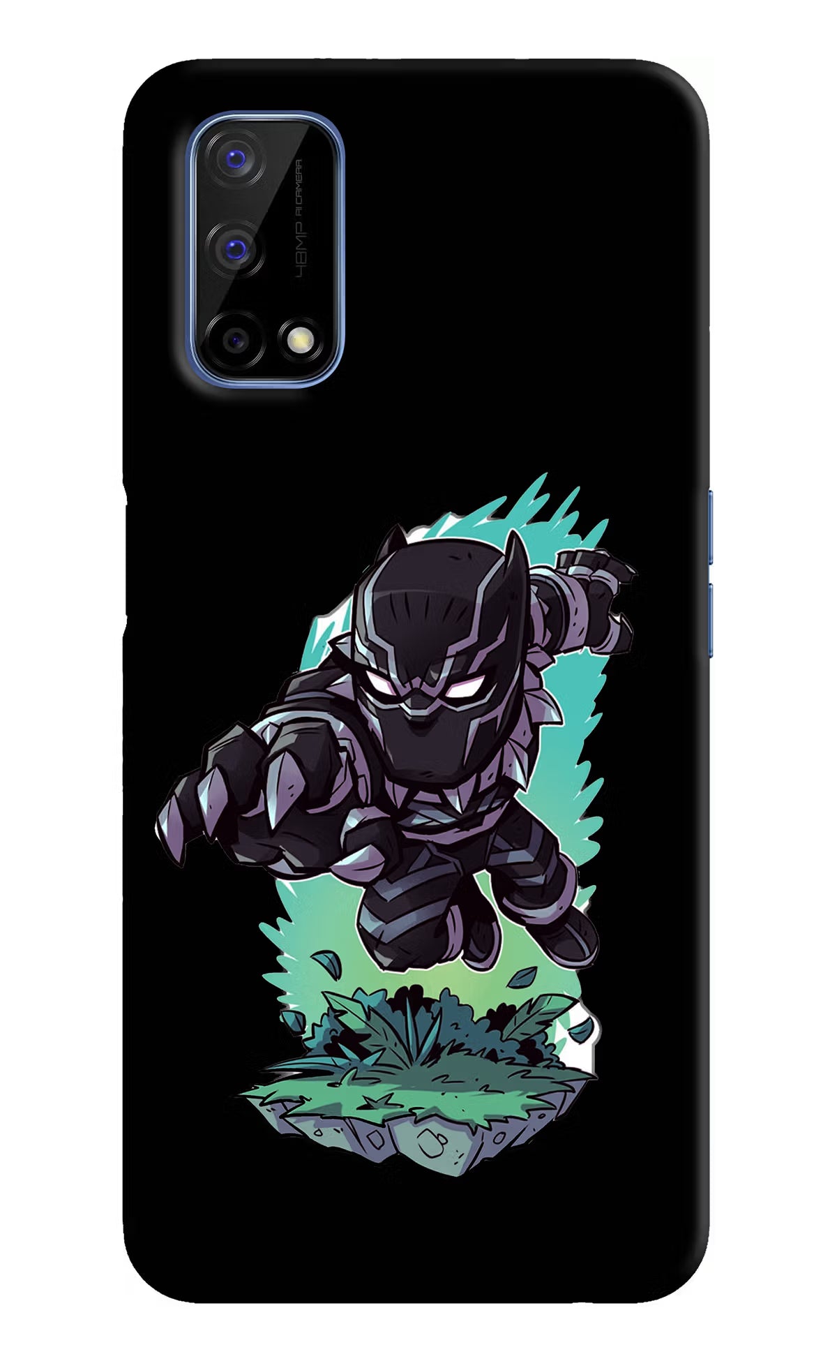 Black Panther Realme Narzo 30 Pro 5G Back Cover - Black Panther Realme Narzo 30 Pro 5G Hard Case Back Cover by Casekaro Black Panther Realme Narzo 30 Pro 5G Hard Case Back Cover by Casekaro