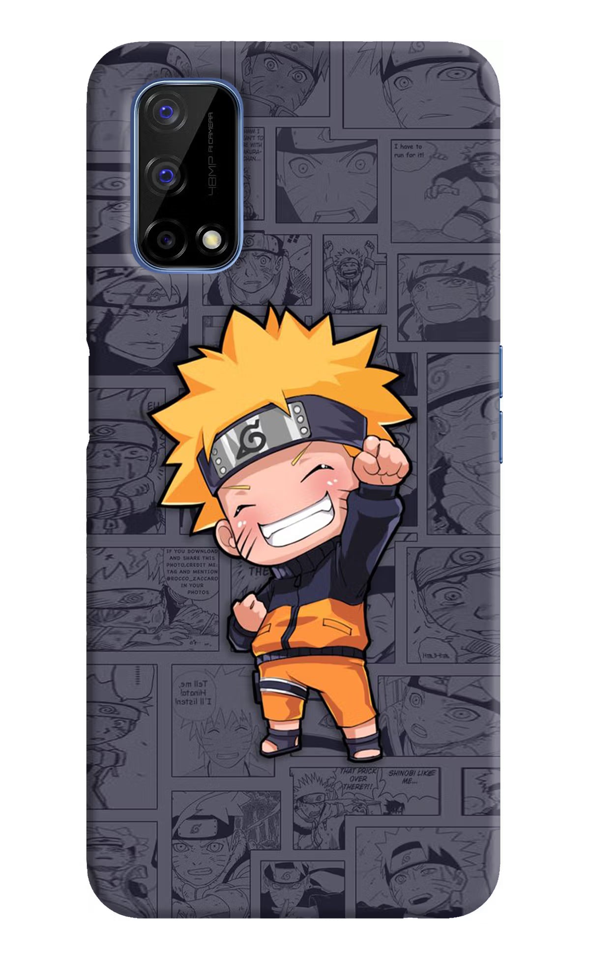 Chota Naruto Realme Narzo 30 Pro 5G Back Cover - Chota Naruto Realme Narzo 30 Pro 5G Hard Case Back Cover by Casekaro Chota Naruto Realme Narzo 30 Pro 5G Hard Case Back Cover by Casekaro