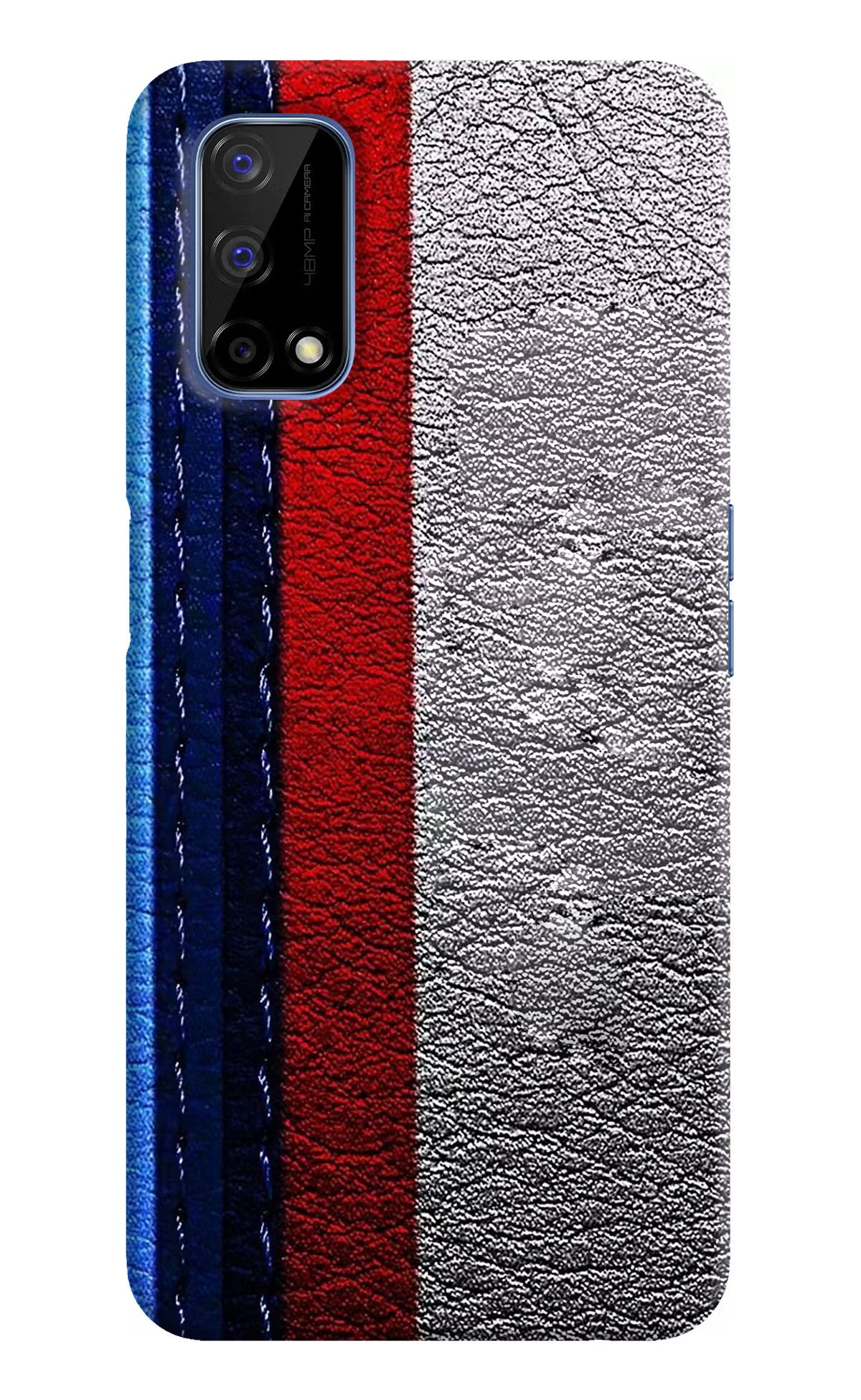 BMW Stripes Realme Narzo 30 Pro 5G Back Cover - BMW Stripes Realme Narzo 30 Pro 5G Hard Case Back Cover by Casekaro BMW Stripes Realme Narzo 30 Pro 5G Hard Case Back Cover by Casekaro
