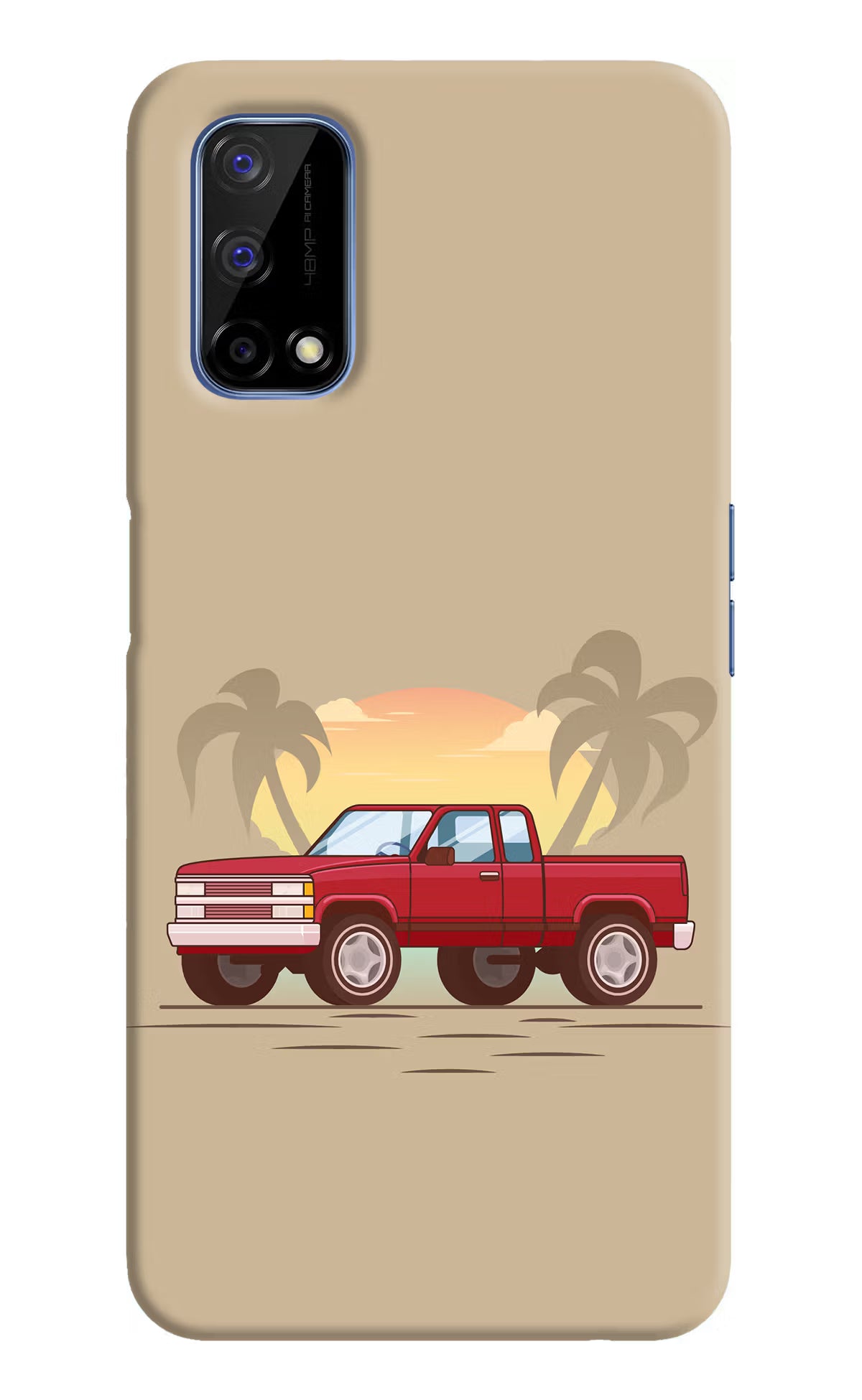 Desert Classic Drive Realme Narzo 30 Pro 5G Back Cover - Desert Classic Drive Realme Narzo 30 Pro 5G Hard Case Back Cover by Casekaro Desert Classic Drive Realme Narzo 30 Pro 5G Hard Case Back Cover by Casekaro