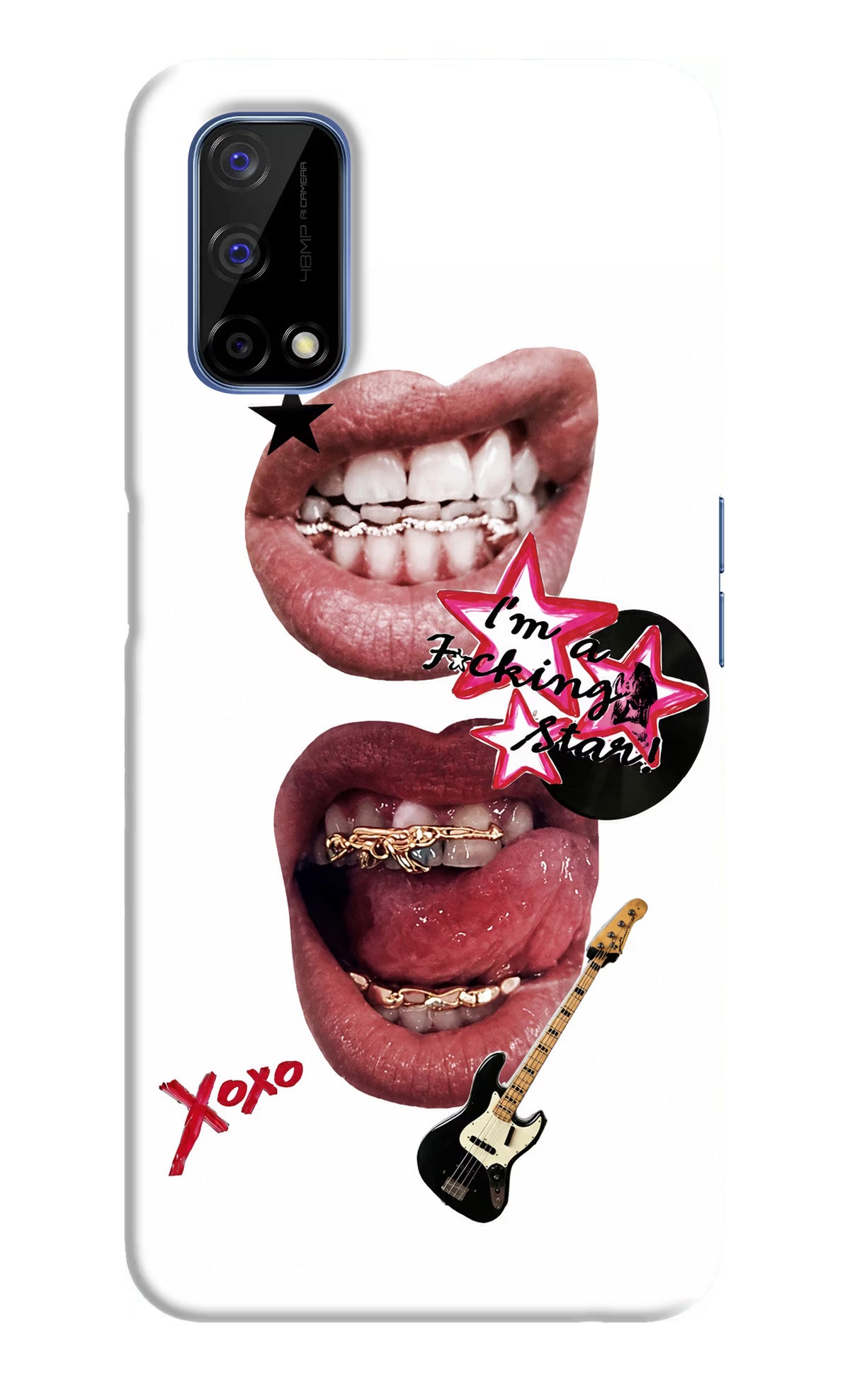 Rockstar Realme Narzo 30 Pro 5G Back Cover - Rockstar Realme Narzo 30 Pro 5G Back Cover Rockstar Realme Narzo 30 Pro 5G Back Cover
