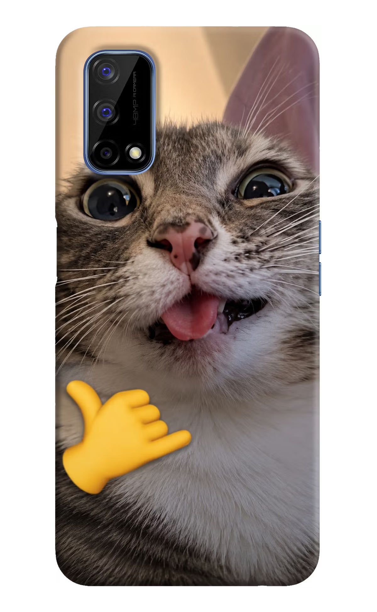 Silly Cat Call Realme Narzo 30 Pro 5G Back Cover - Silly Cat Call Realme Narzo 30 Pro 5G Back Cover Silly Cat Call Realme Narzo 30 Pro 5G Back Cover