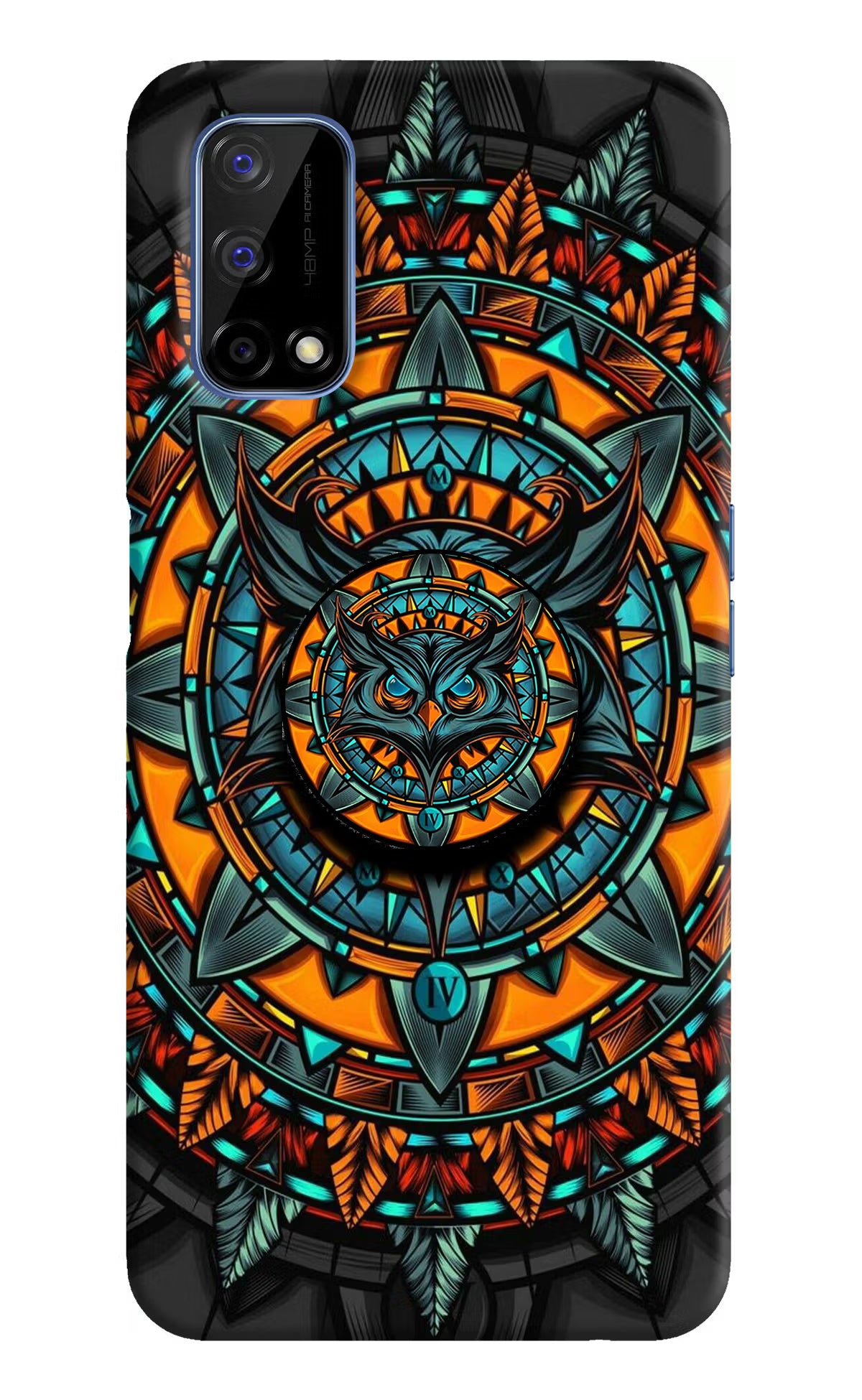 Angry Owl Realme Narzo 30 Pro 5G Pop Case - Angry Owl Realme Narzo 30 Pro 5G Pop Case by Casekaro Angry Owl Realme Narzo 30 Pro 5G Pop Case by Casekaro