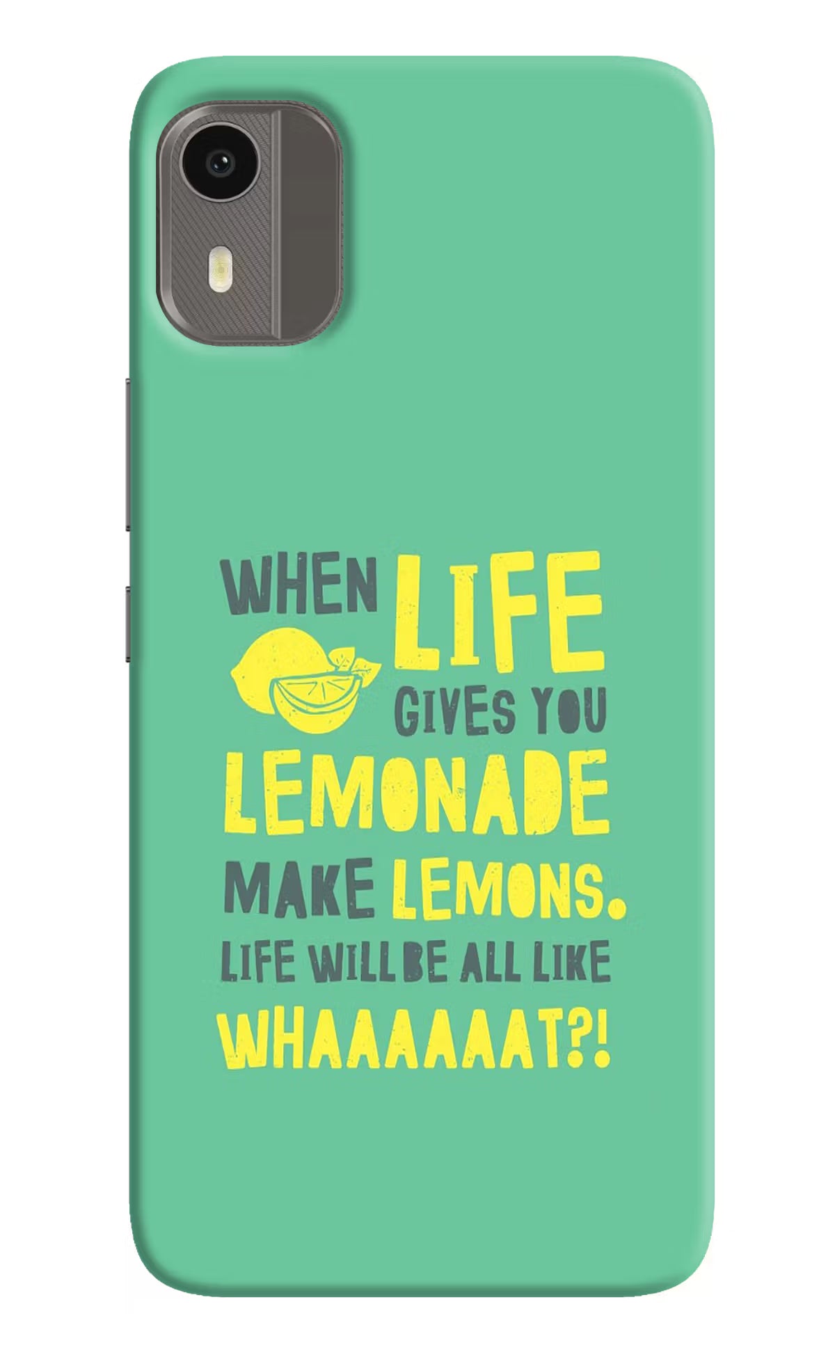 Quote Nokia C12/C12 Pro Back Cover - Quote Nokia C12/C12 Pro Hard Case Back Cover by Casekaro Quote Nokia C12/C12 Pro Hard Case Back Cover by Casekaro