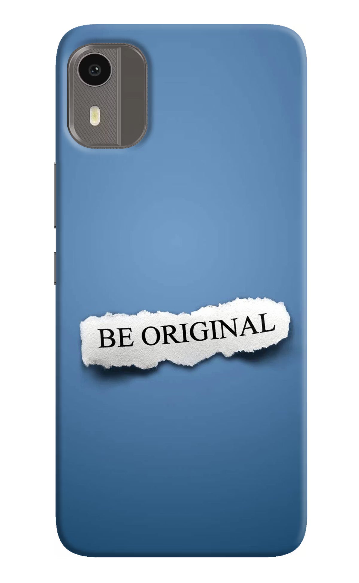 Be Original Nokia C12/C12 Pro Back Cover - Be Original Nokia C12/C12 Pro Hard Case Back Cover by Casekaro Be Original Nokia C12/C12 Pro Hard Case Back Cover by Casekaro