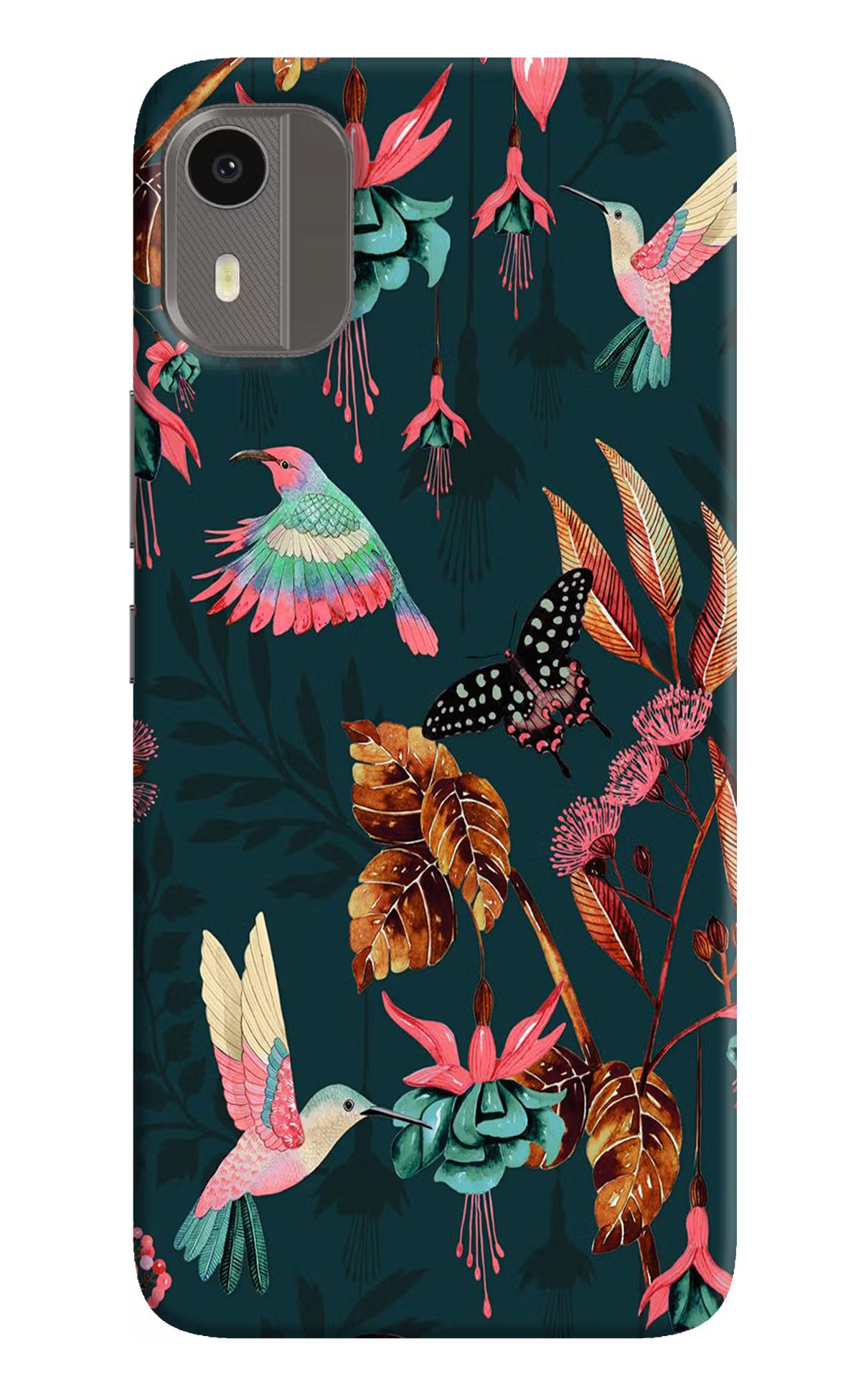 Birds Nokia C12/C12 Pro Back Cover - Birds Nokia C12/C12 Pro Hard Case Back Cover by Casekaro Birds Nokia C12/C12 Pro Hard Case Back Cover by Casekaro