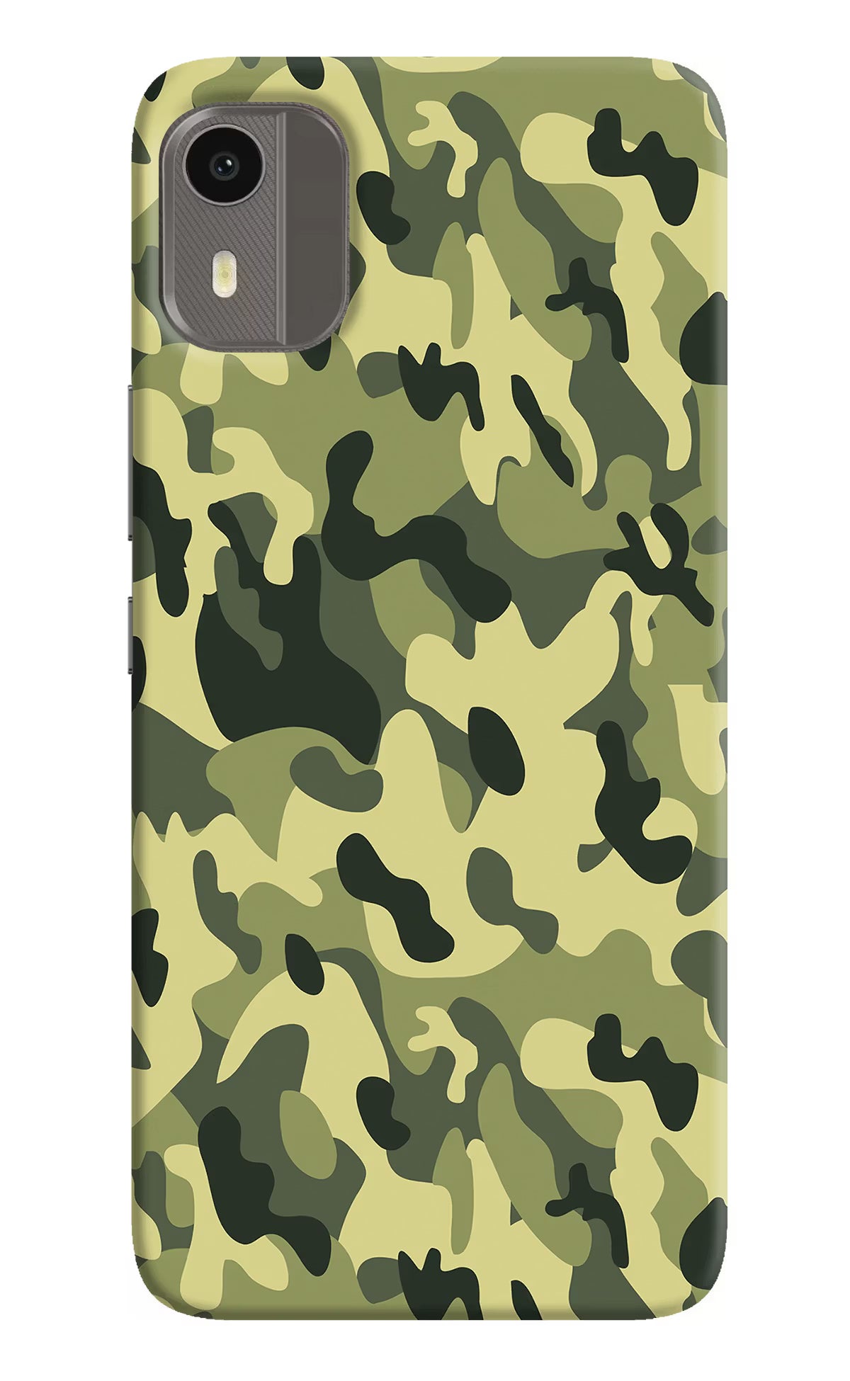 Camouflage Nokia C12/C12 Pro Back Cover - Camouflage Nokia C12/C12 Pro Hard Case Back Cover by Casekaro Camouflage Nokia C12/C12 Pro Hard Case Back Cover by Casekaro
