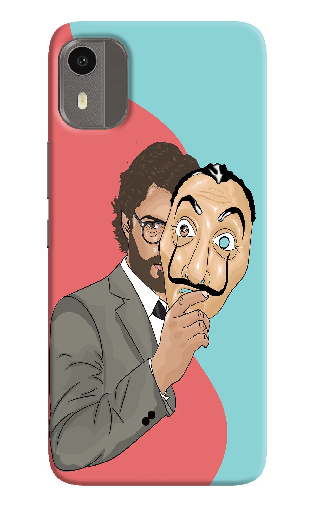 Professor Nokia C12/C12 Pro Back Cover - Professor Nokia C12/C12 Pro Hard Case Back Cover by Casekaro Professor Nokia C12/C12 Pro Hard Case Back Cover by Casekaro