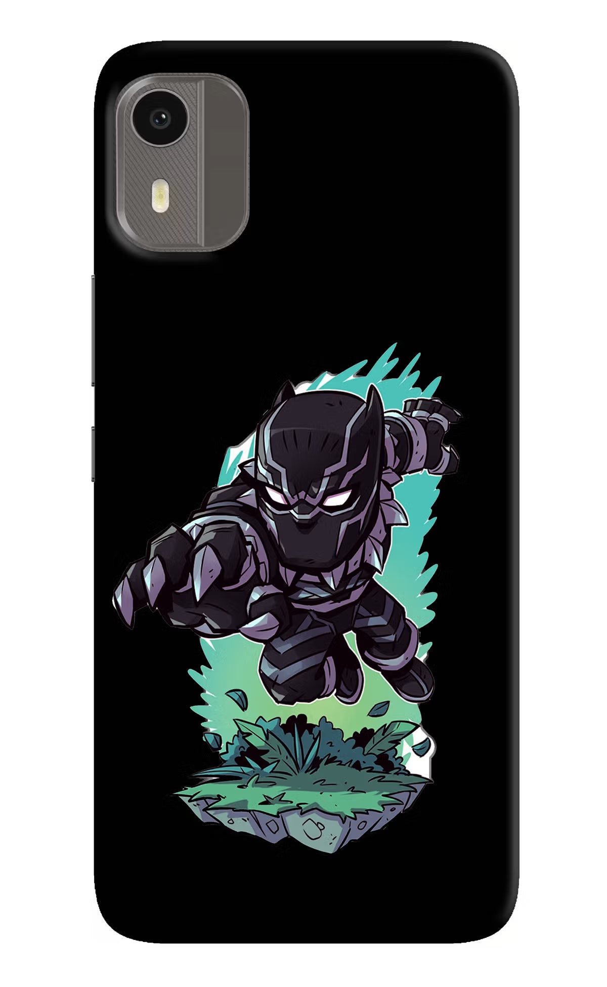 Black Panther Nokia C12/C12 Pro Back Cover - Black Panther Nokia C12/C12 Pro Hard Case Back Cover by Casekaro Black Panther Nokia C12/C12 Pro Hard Case Back Cover by Casekaro