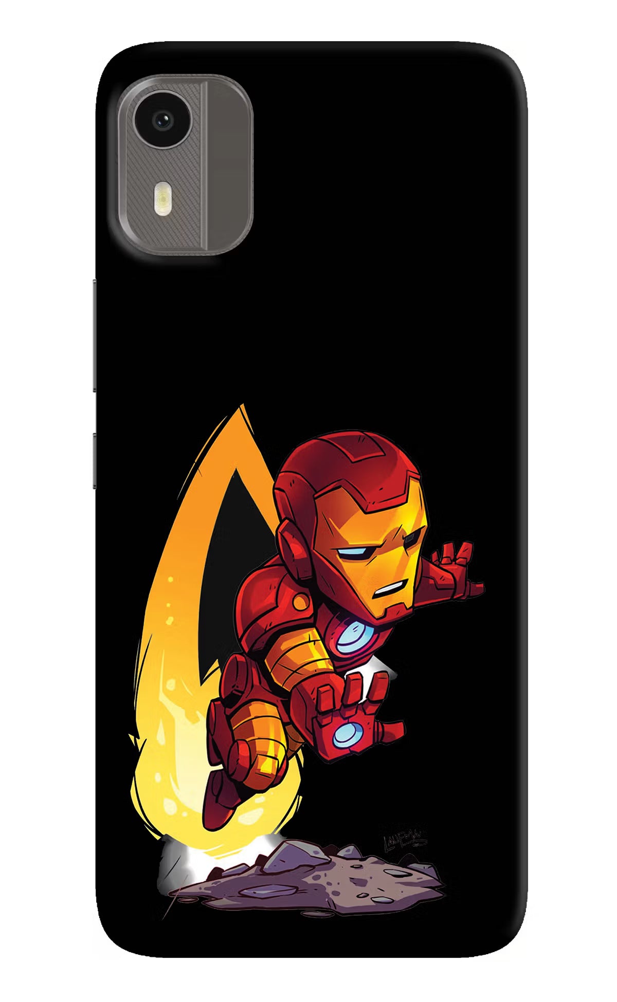 IronMan Nokia C12/C12 Pro Back Cover - IronMan Nokia C12/C12 Pro Hard Case Back Cover by Casekaro IronMan Nokia C12/C12 Pro Hard Case Back Cover by Casekaro