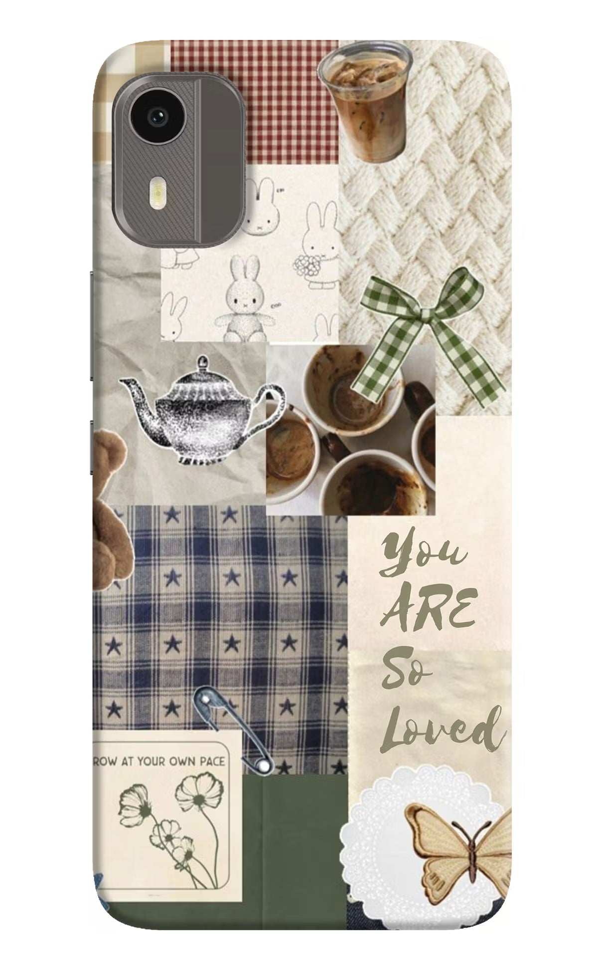 Cookie Nokia C12/C12 Pro Back Cover - Cookie Nokia C12/C12 Pro Back Cover Cookie Nokia C12/C12 Pro Back Cover