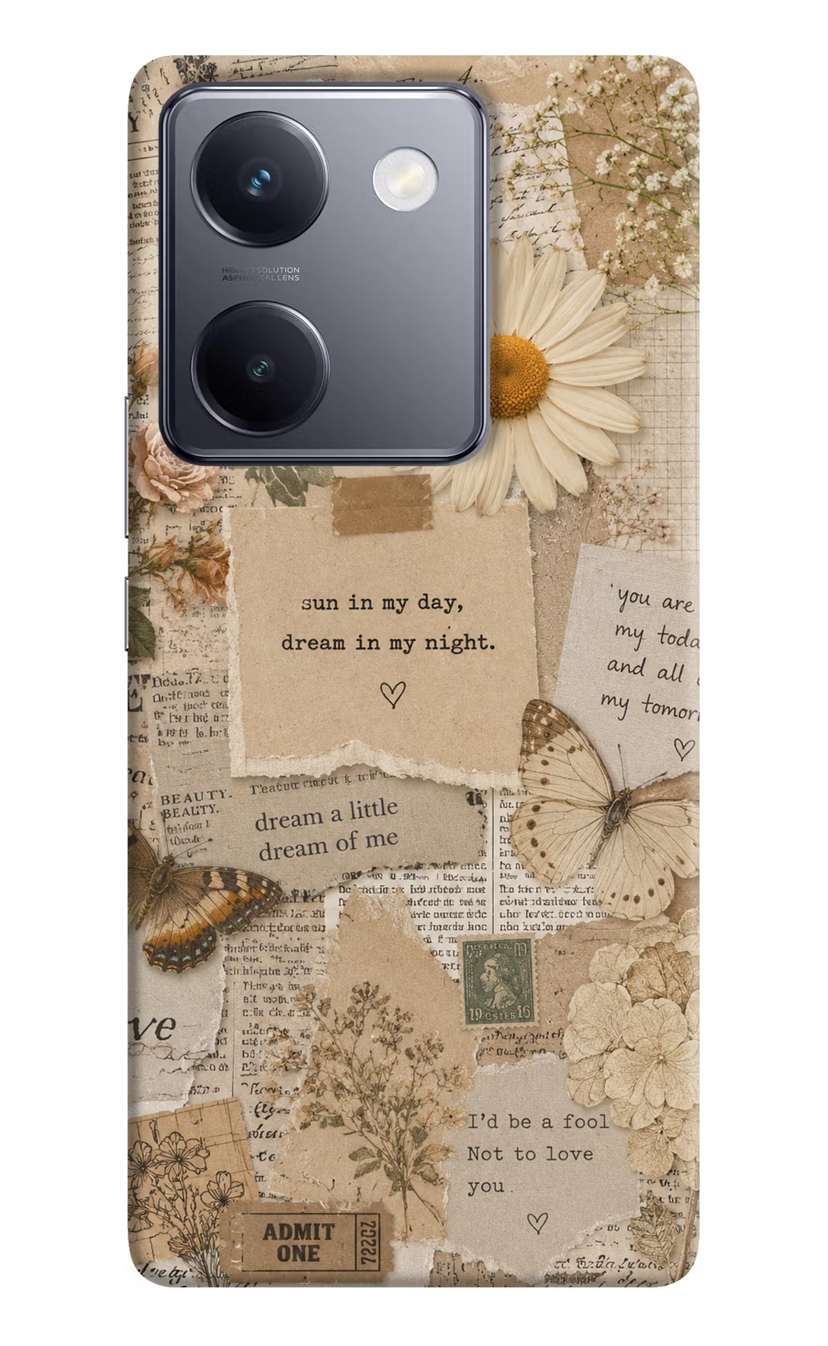 Vintage case Vivo Y200 Pro Back Cover - Vintage case Vivo Y200 Pro Back Cover Vintage case Vivo Y200 Pro Back Cover