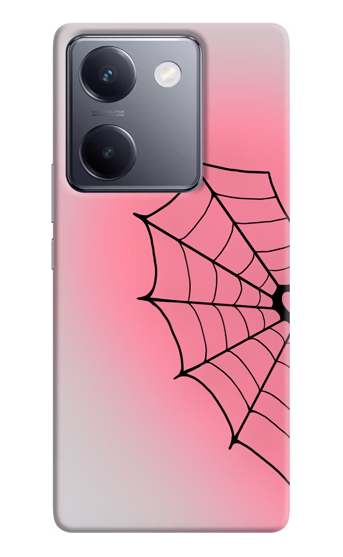 Pink Web Vivo Y200 Pro Back Cover - Pink Web Vivo Y200 Pro Back Cover Pink Web Vivo Y200 Pro Back Cover