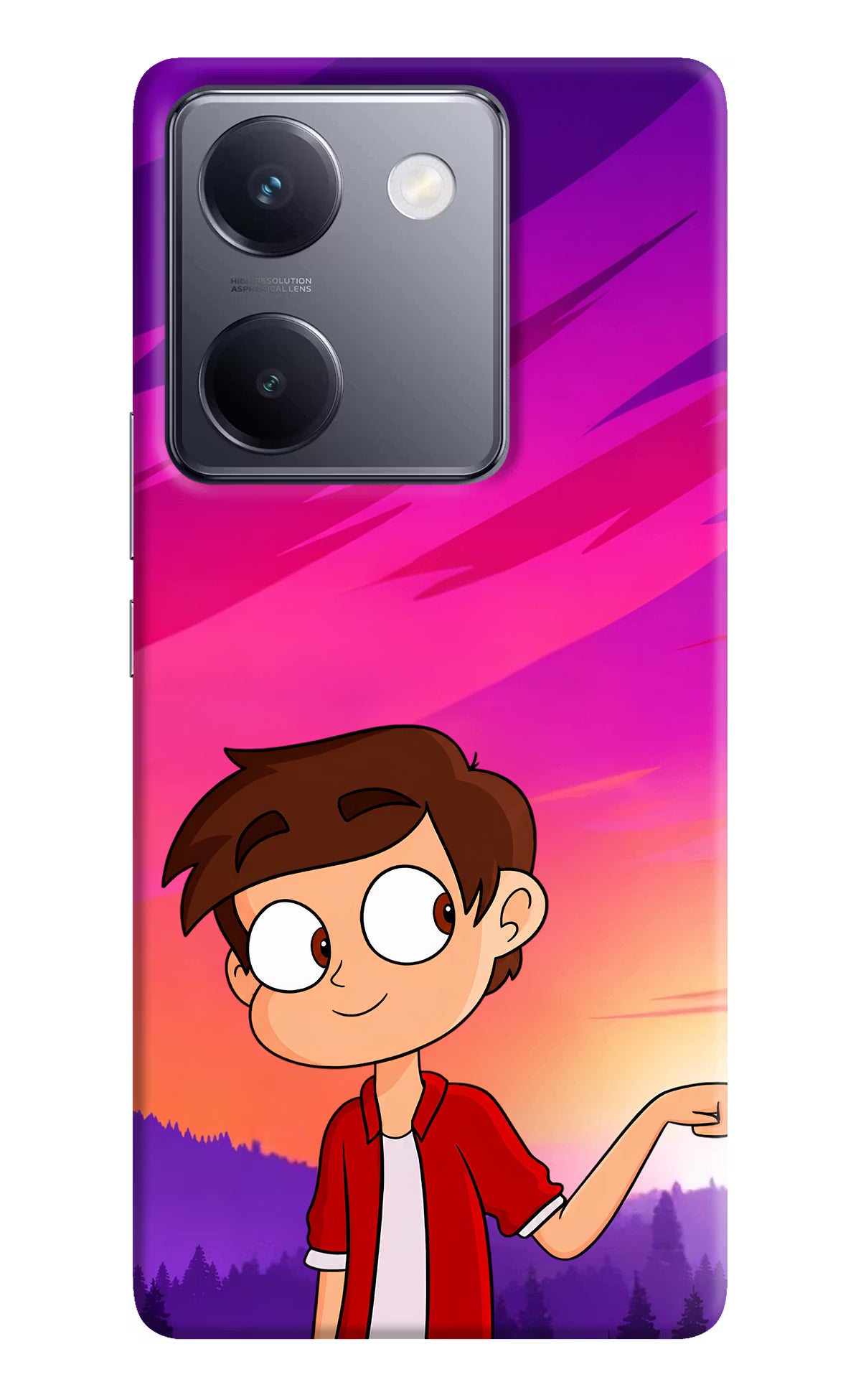 Marco Sunset Vivo Y200 Pro Back Cover - Marco Sunset Vivo Y200 Pro Back Cover Marco Sunset Vivo Y200 Pro Back Cover