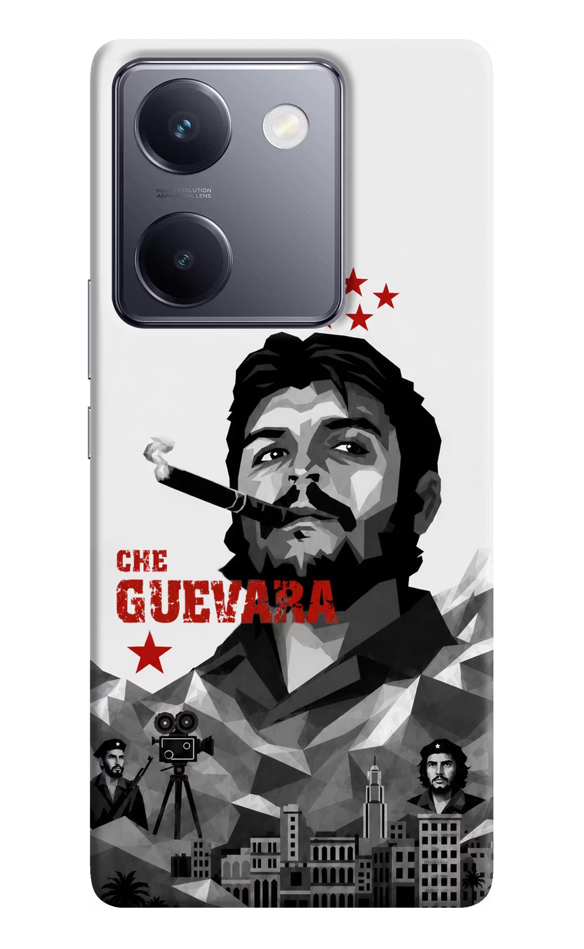 Che Guevara Iconic Vivo Y200 Pro Back Cover - Che Guevara Iconic Vivo Y200 Pro Back Cover Che Guevara Iconic Vivo Y200 Pro Back Cover