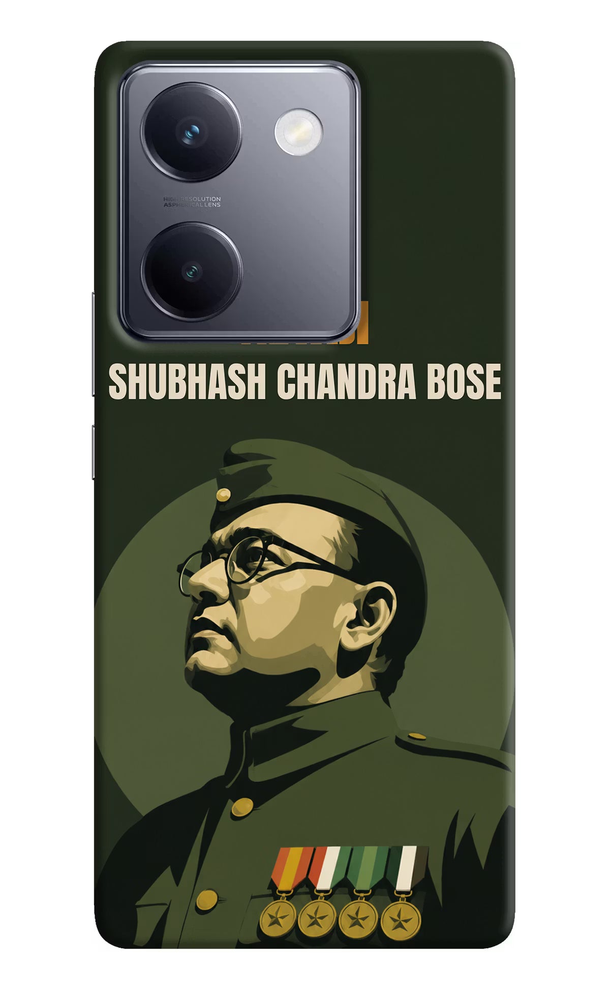 Netaji Legacy Vivo Y200 Pro Back Cover - Netaji Legacy Vivo Y200 Pro Back Cover Netaji Legacy Vivo Y200 Pro Back Cover