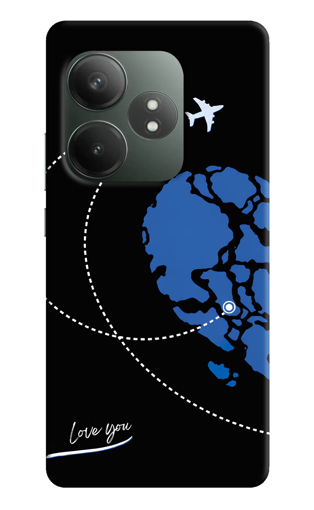 Love Orbit Realme GT 6T 5G Back Cover - Love Orbit Realme GT 6T 5G Back Cover Love Orbit Realme GT 6T 5G Back Cover