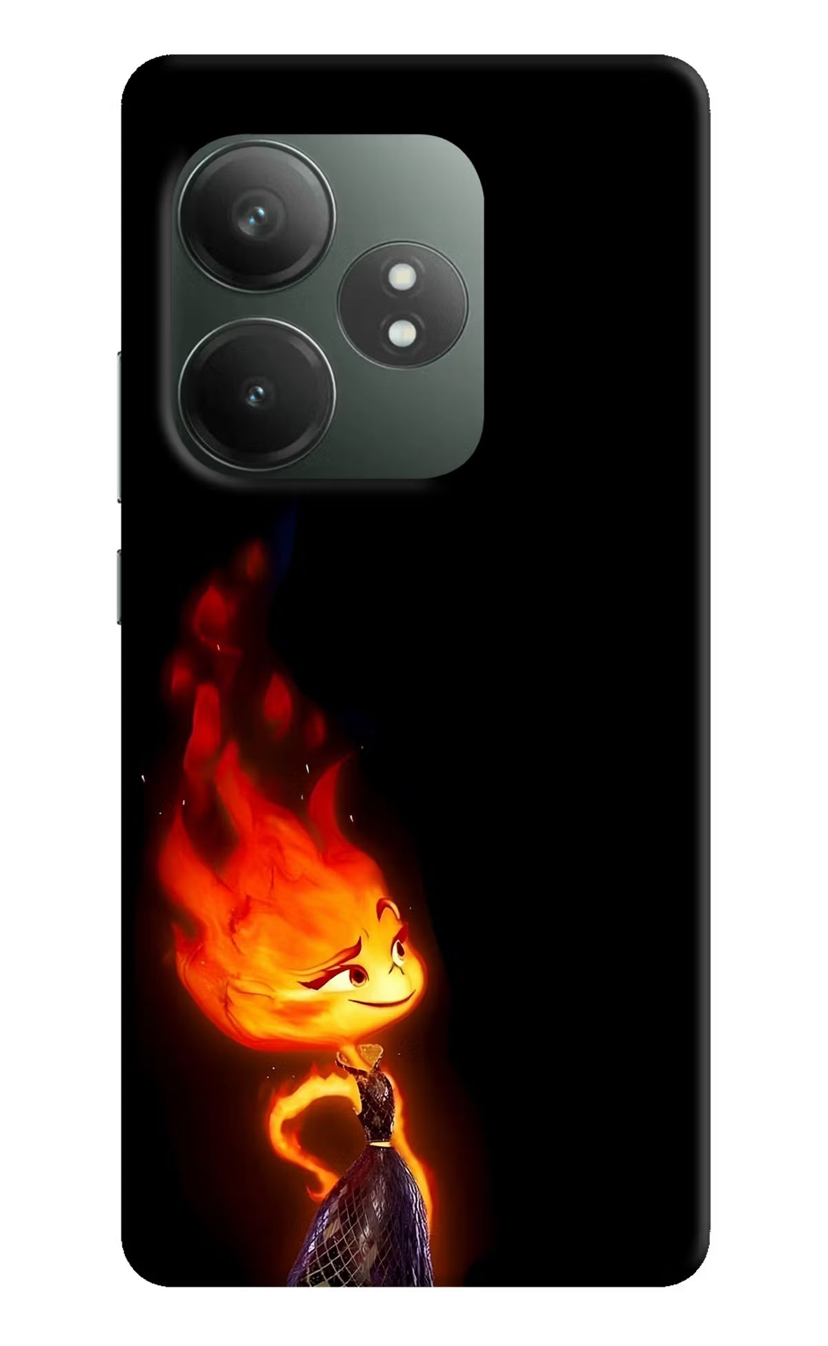 Ember Flame Realme GT 6T 5G Back Cover - Ember Flame Realme GT 6T 5G Back Cover Ember Flame Realme GT 6T 5G Back Cover