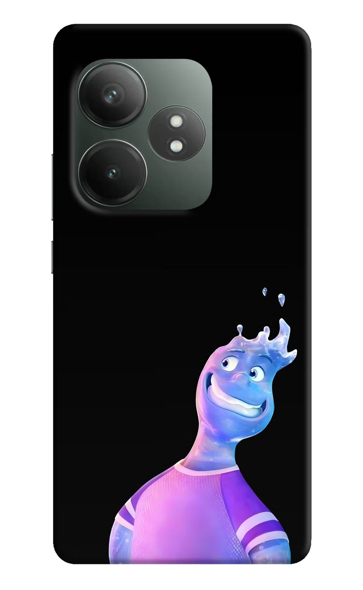 Wade Wave Realme GT 6T 5G Back Cover - Wade Wave Realme GT 6T 5G Back Cover Wade Wave Realme GT 6T 5G Back Cover