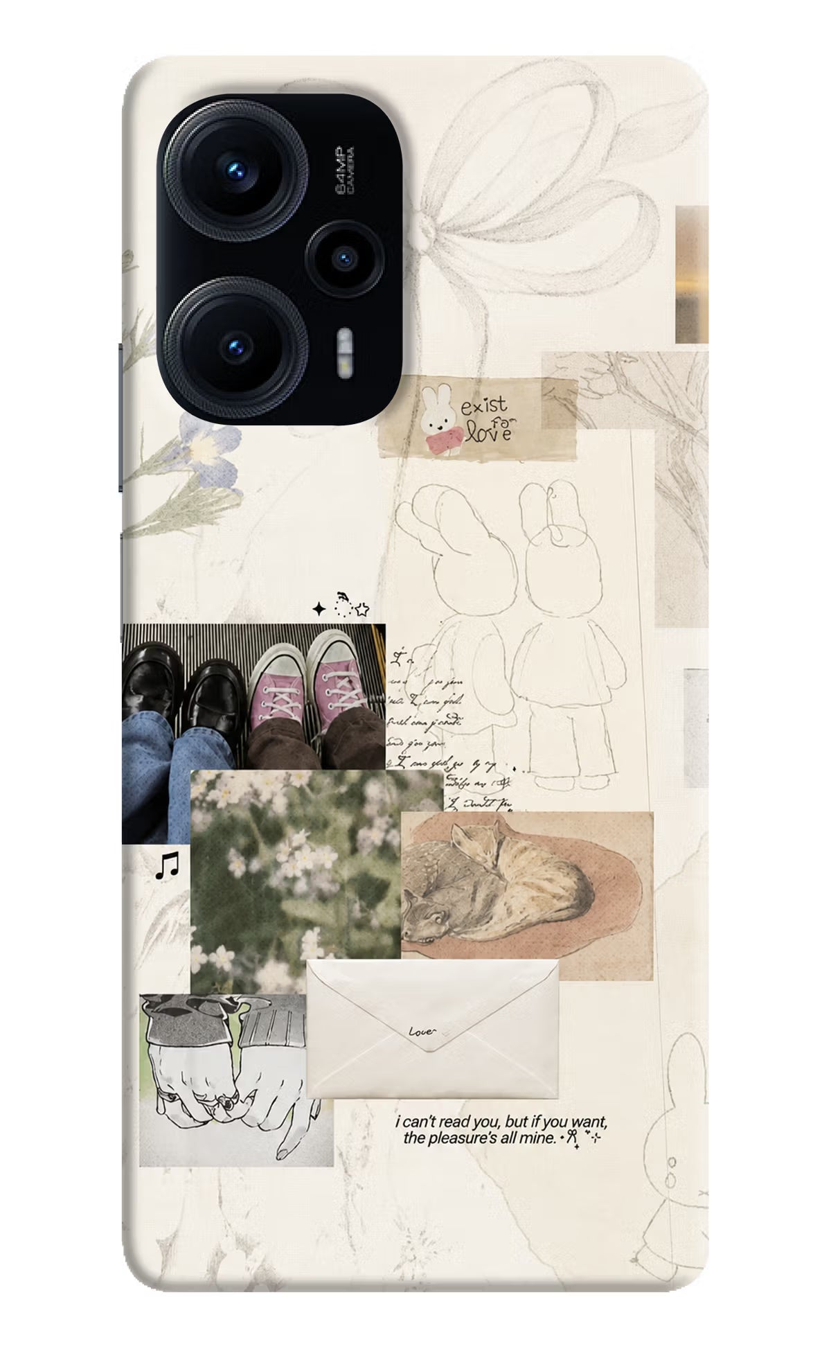 Soft Aesthetic Poco F5 5G Back Cover - Soft Aesthetic Poco F5 5G Back Cover Soft Aesthetic Poco F5 5G Back Cover