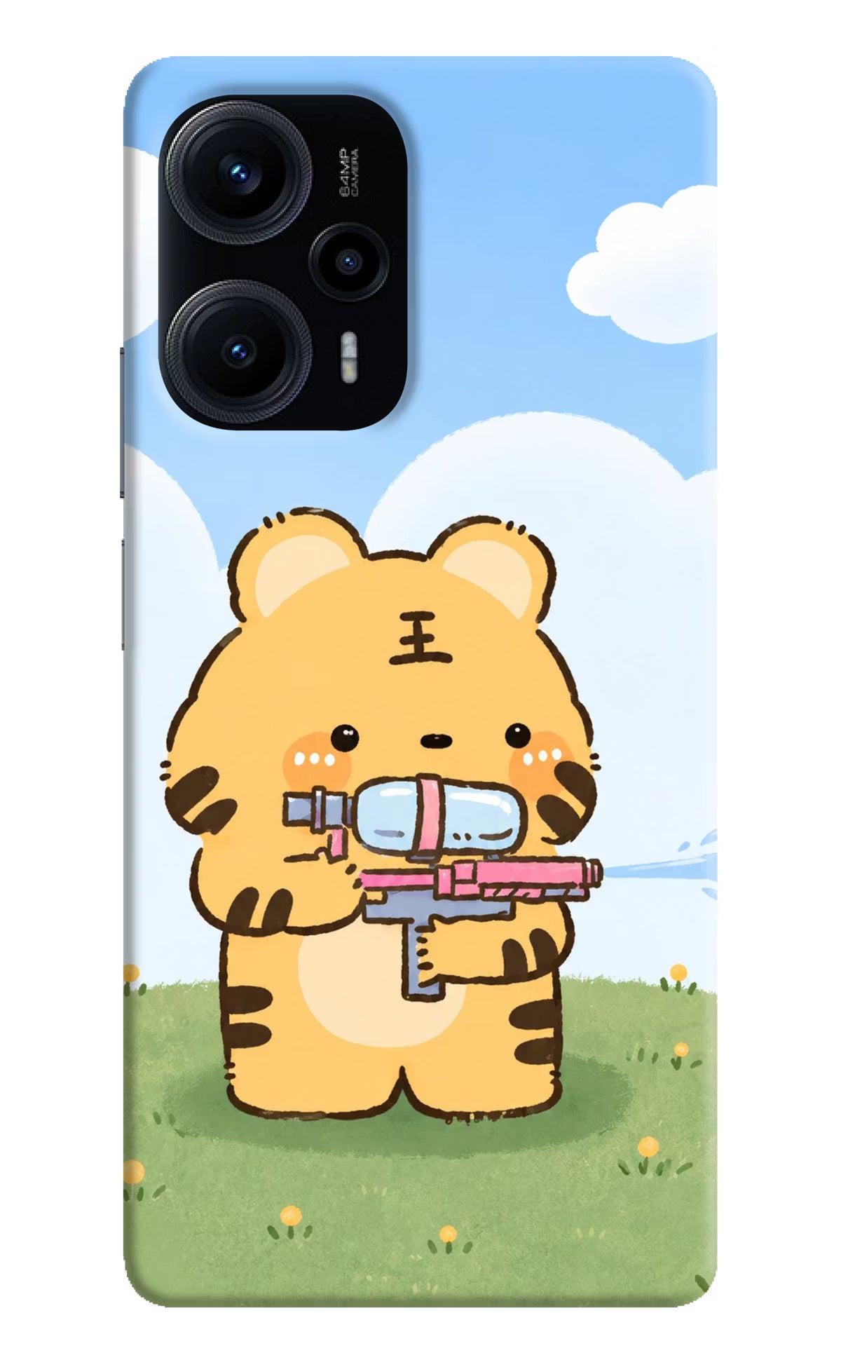 Tiger Treat Poco F5 5G Back Cover - Tiger Treat Poco F5 5G Back Cover Tiger Treat Poco F5 5G Back Cover