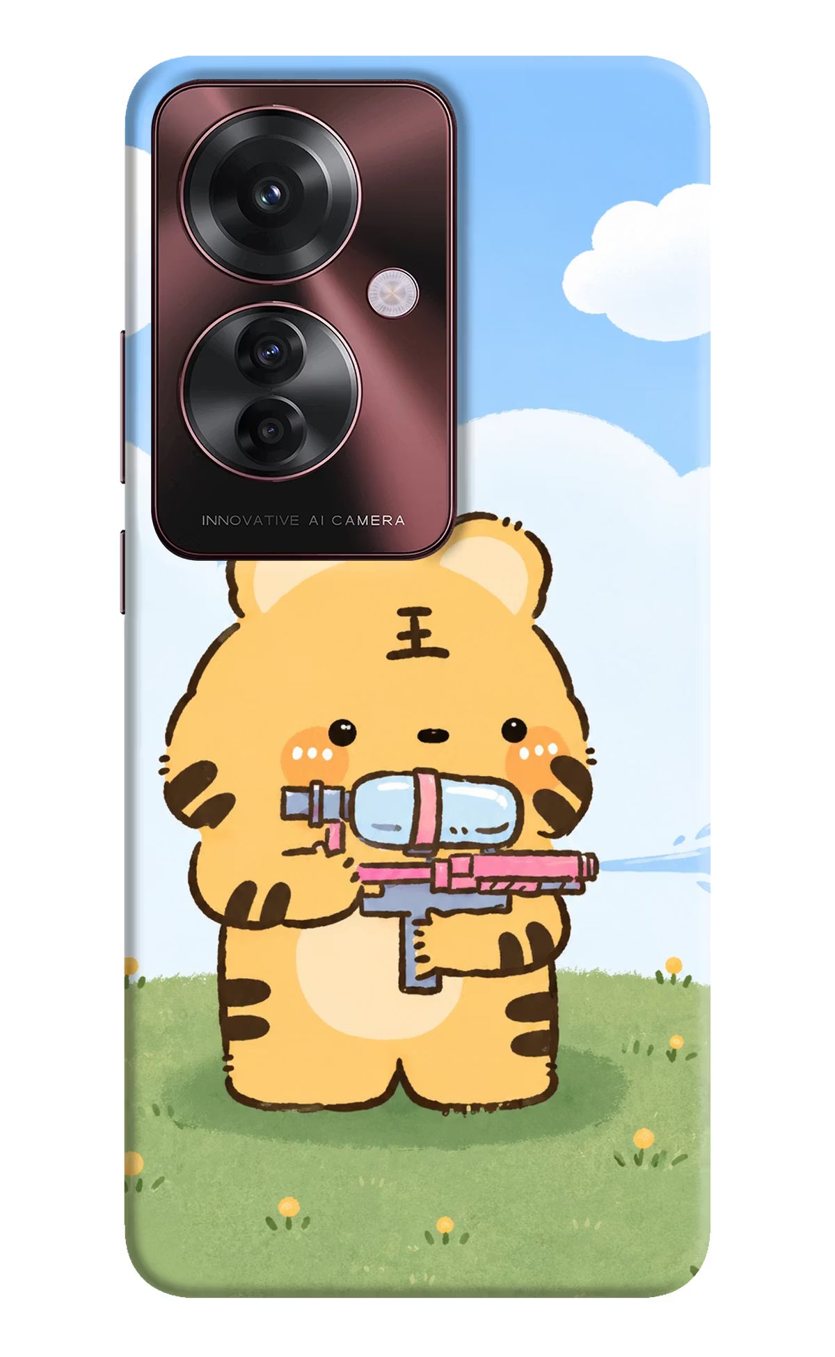 Tiger Treat Oppo F25 Pro 5G Back Cover - Tiger Treat Oppo F25 Pro 5G Back Cover Tiger Treat Oppo F25 Pro 5G Back Cover