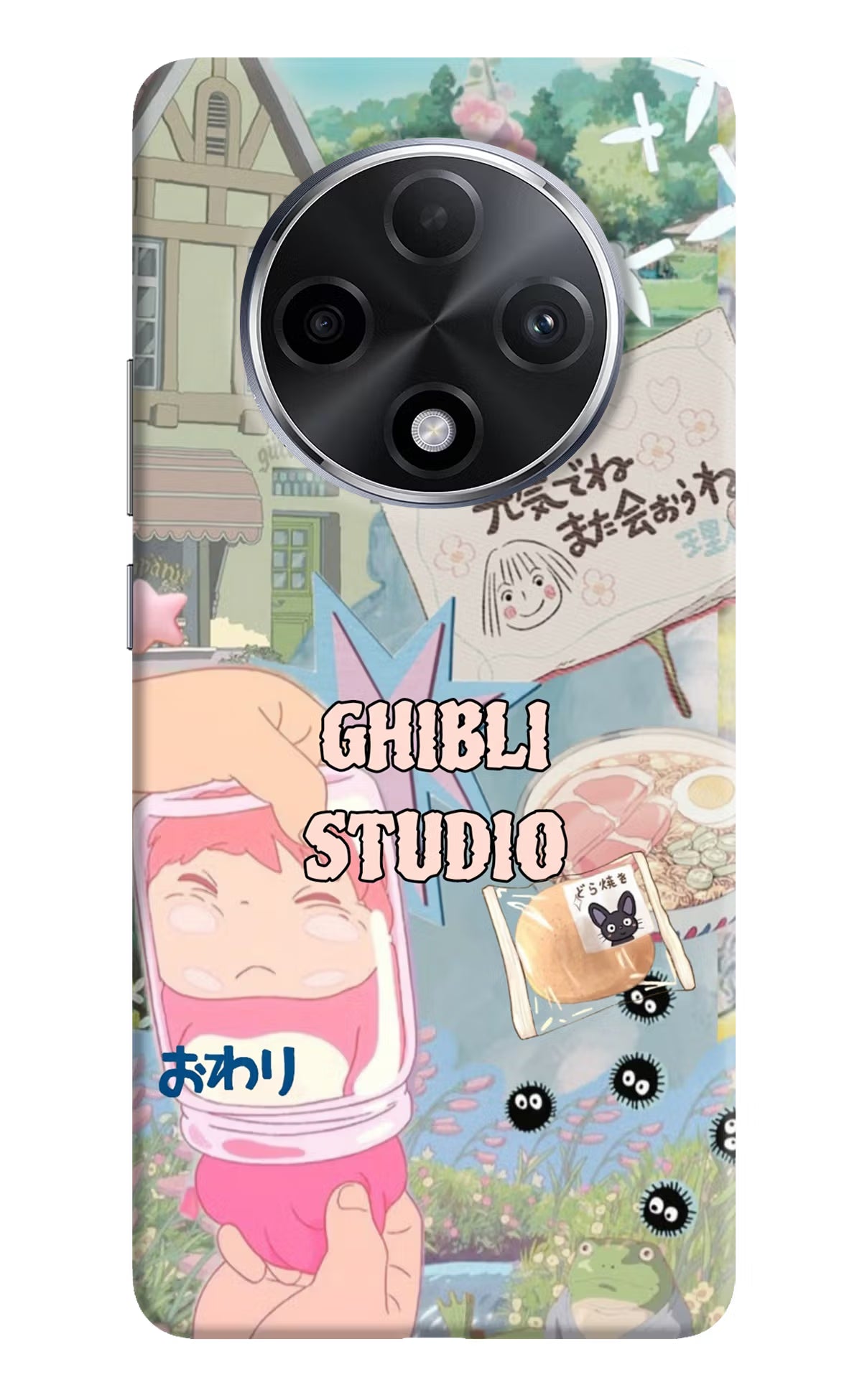 Studio Ghibli Oppo F27 Pro Plus Back Cover - Studio Ghibli Oppo F27 Pro Plus Back Cover Studio Ghibli Oppo F27 Pro Plus Back Cover