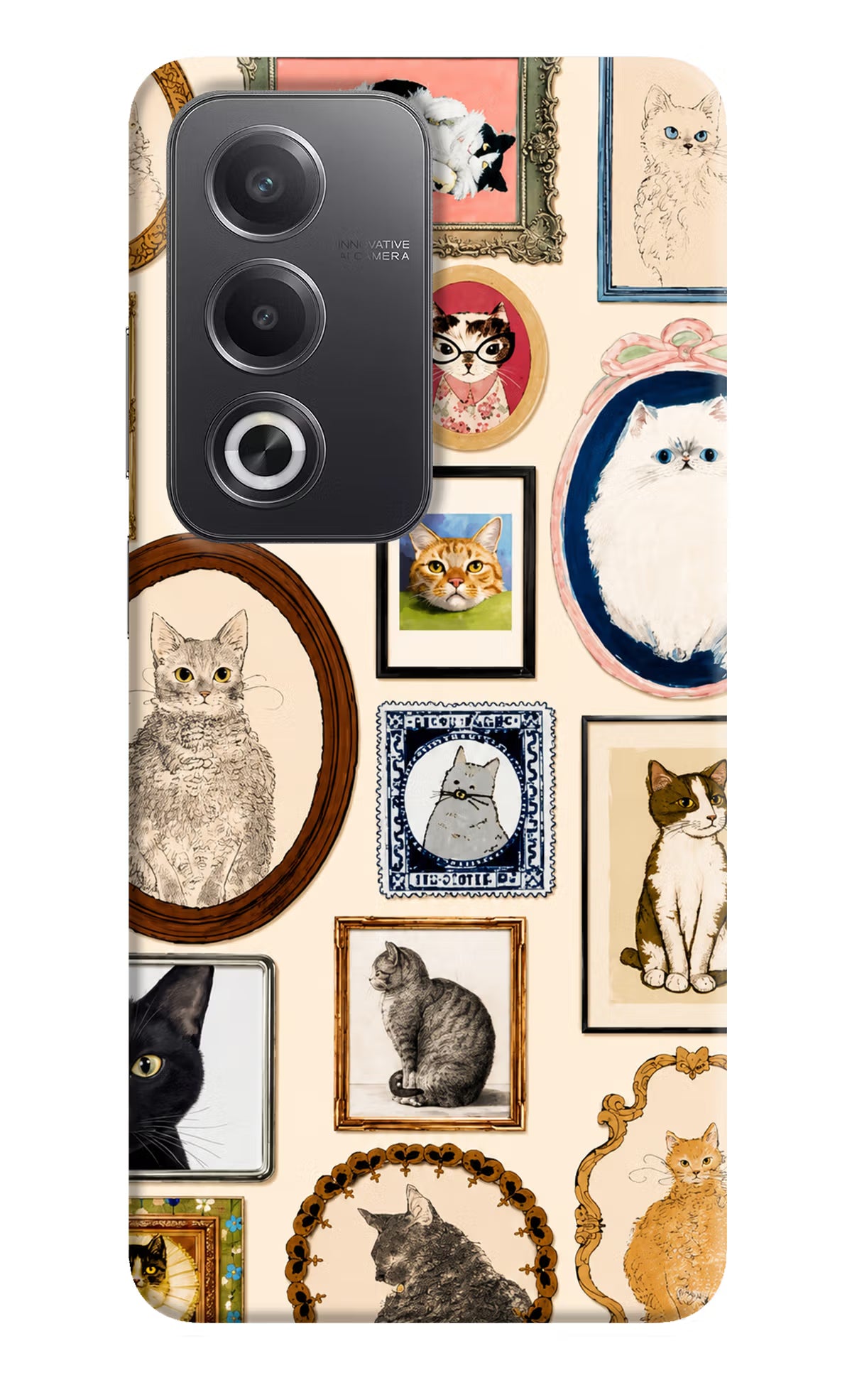 Mirror Cats Oppo A3 Pro 5G Back Cover - Mirror Cats Oppo A3 Pro 5G Back Cover Mirror Cats Oppo A3 Pro 5G Back Cover