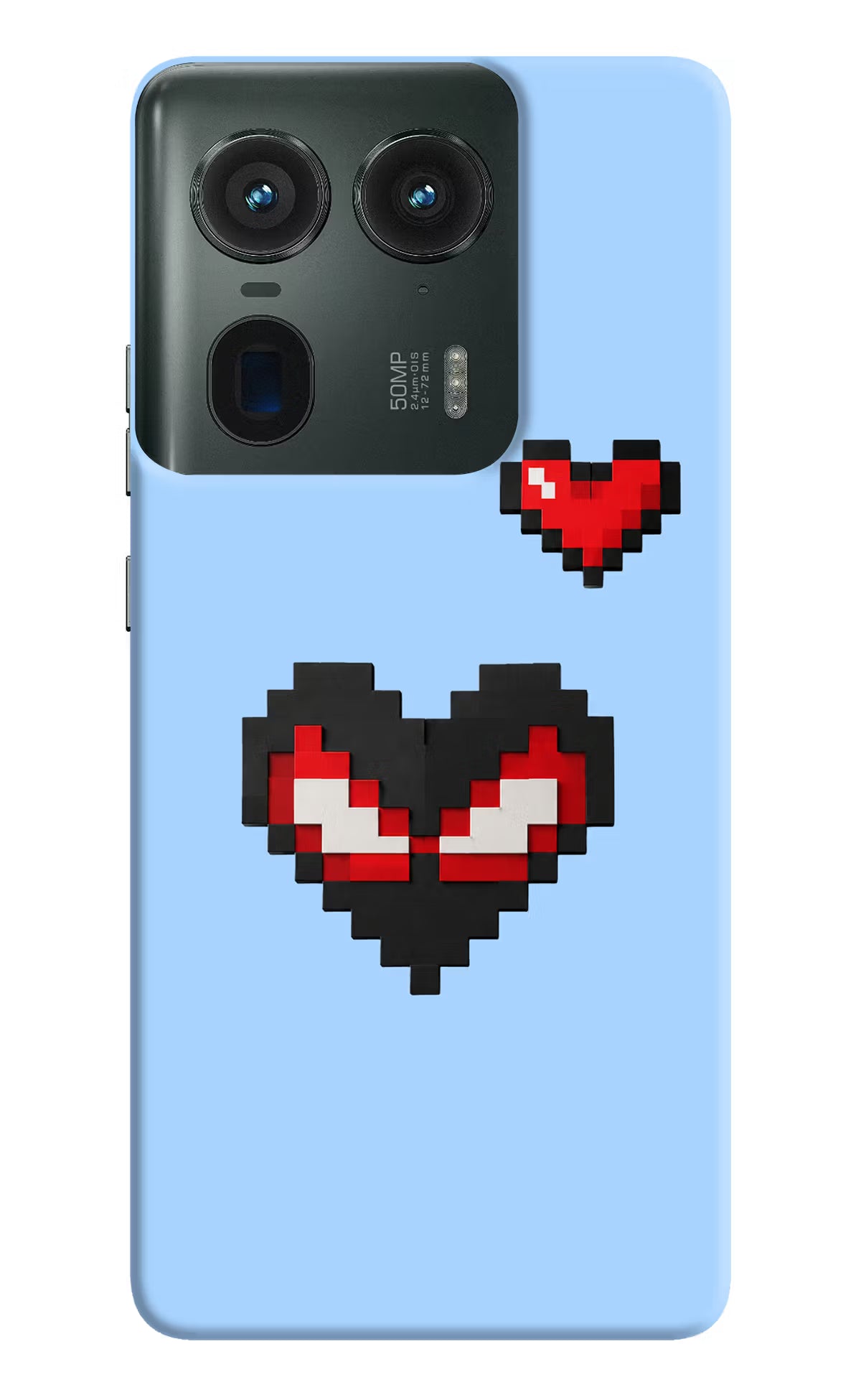 Peter Heart Moto Edge 50 Ultra 5G Back Cover - Peter Heart Moto Edge 50 Ultra 5G Back Cover Peter Heart Moto Edge 50 Ultra 5G Back Cover
